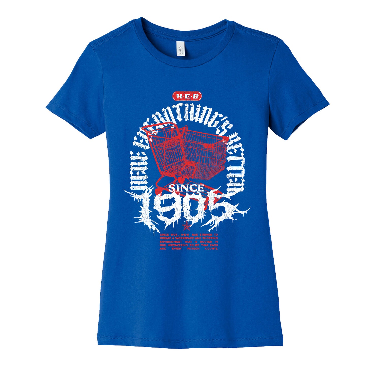 H-E-B Metal Shirt Womens Cotton Tee