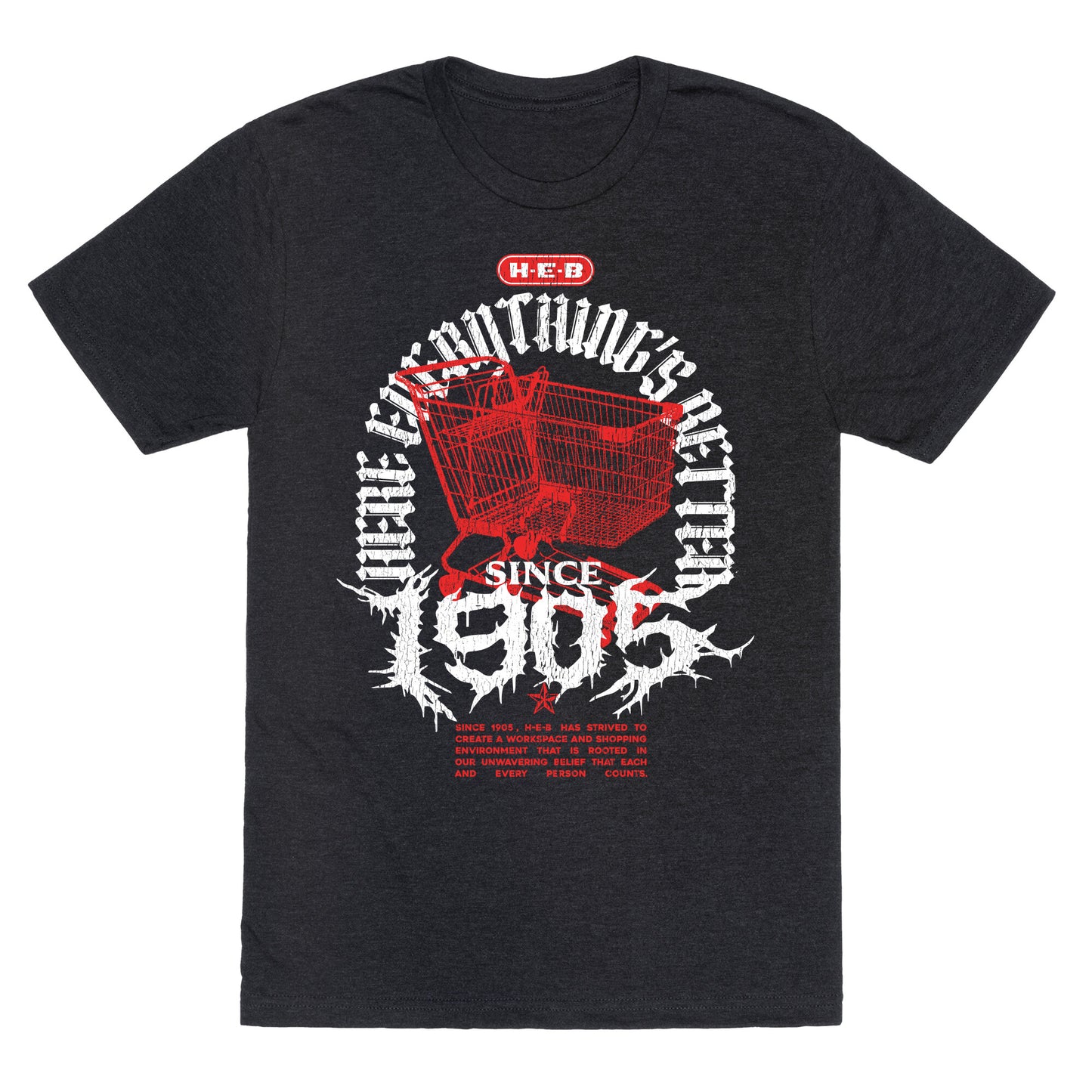 H-E-B Metal Shirt Unisex Triblend Tee