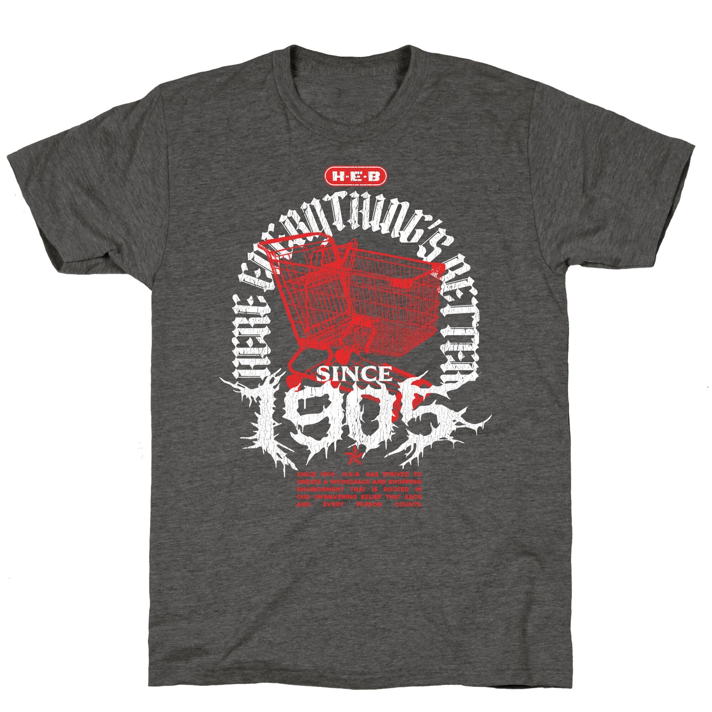 H-E-B Metal Shirt Unisex Triblend Tee