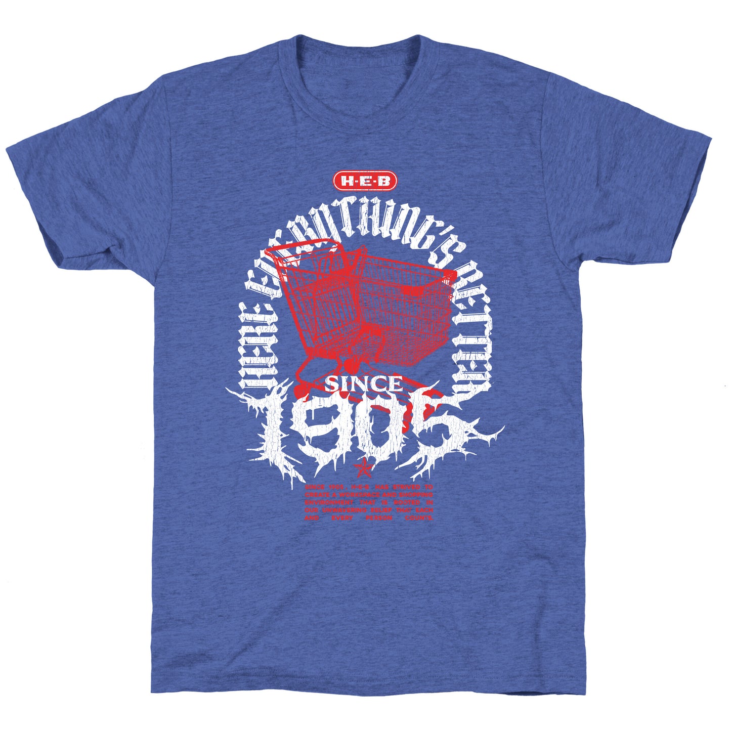 H-E-B Metal Shirt Unisex Triblend Tee