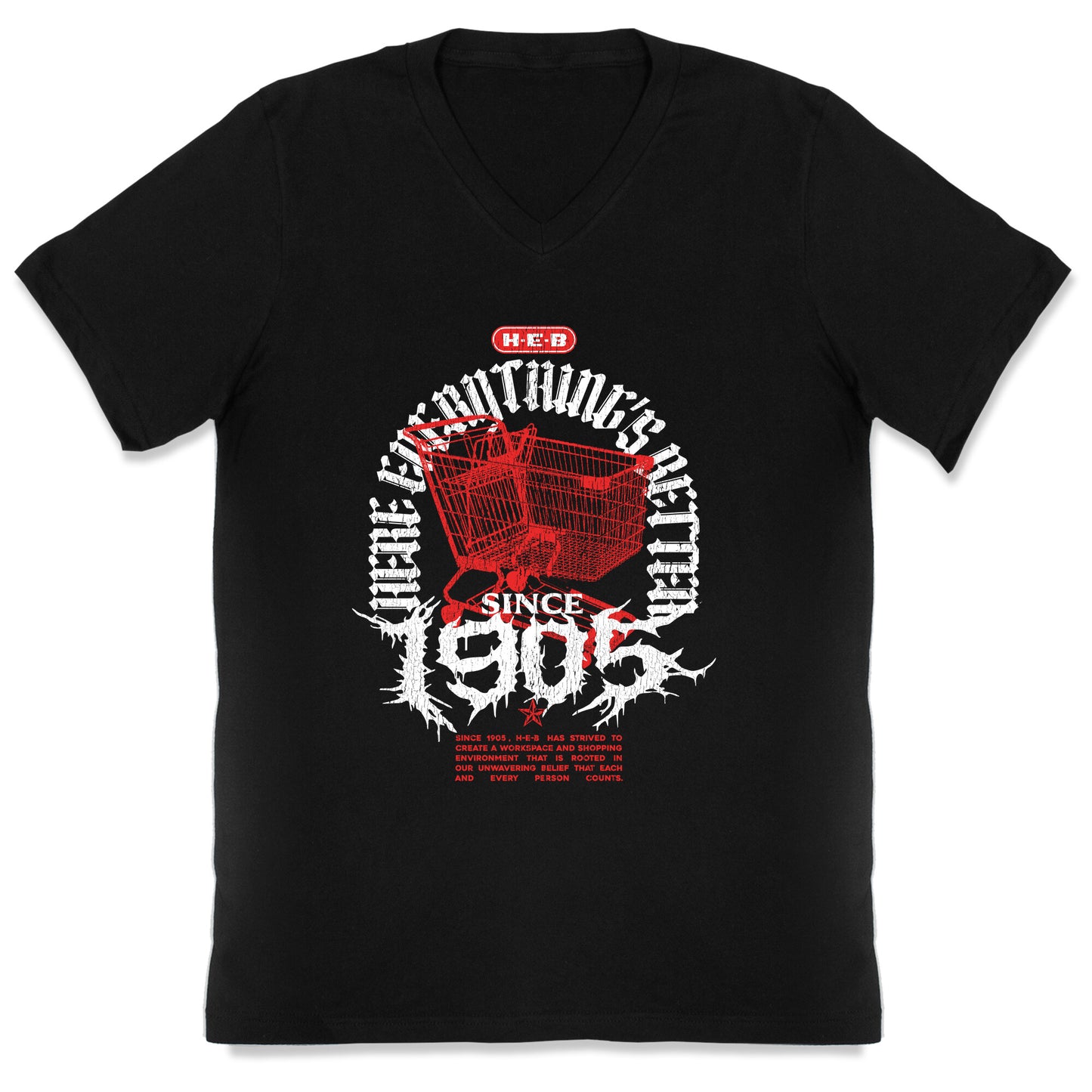 H-E-B Metal Shirt V-Neck