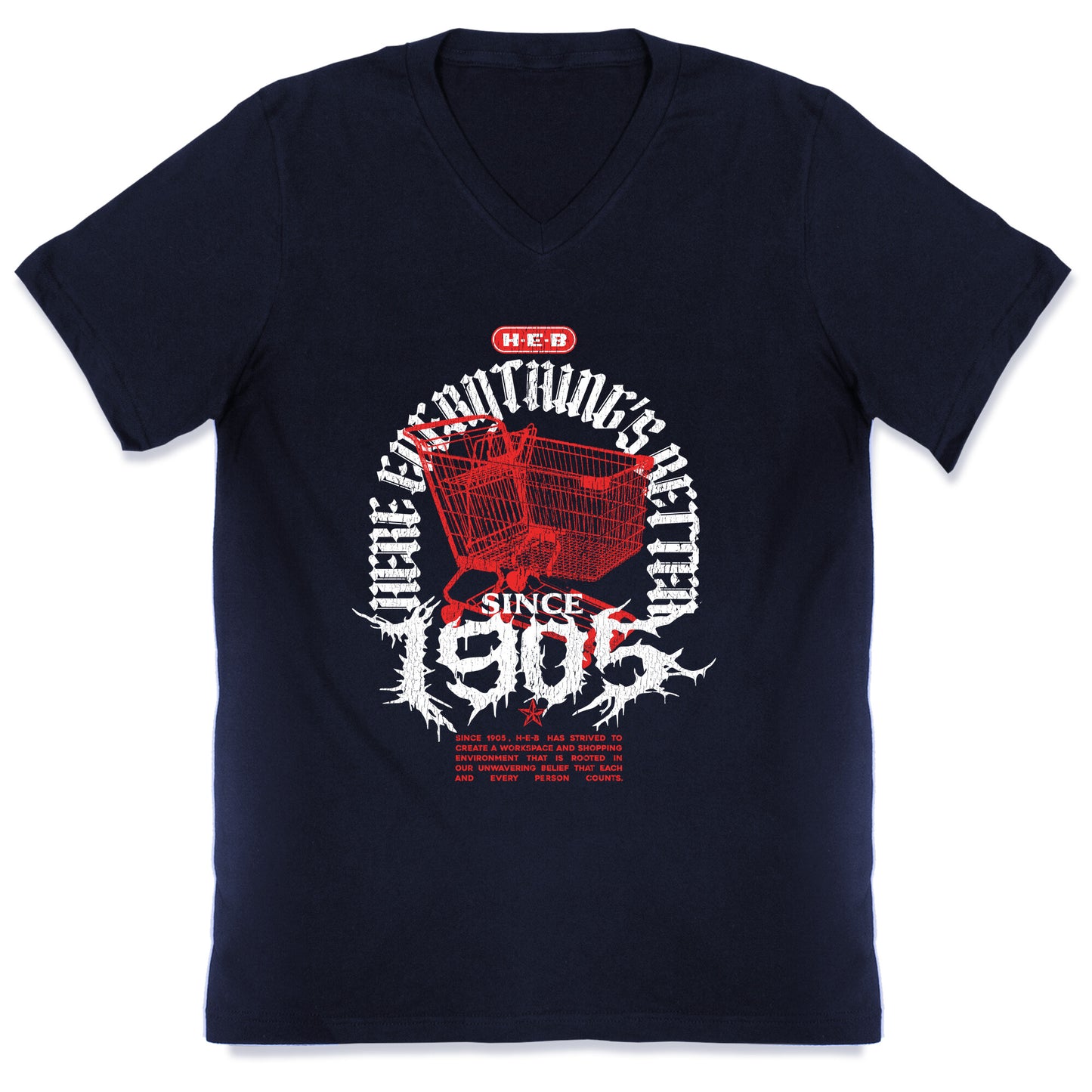 H-E-B Metal Shirt V-Neck
