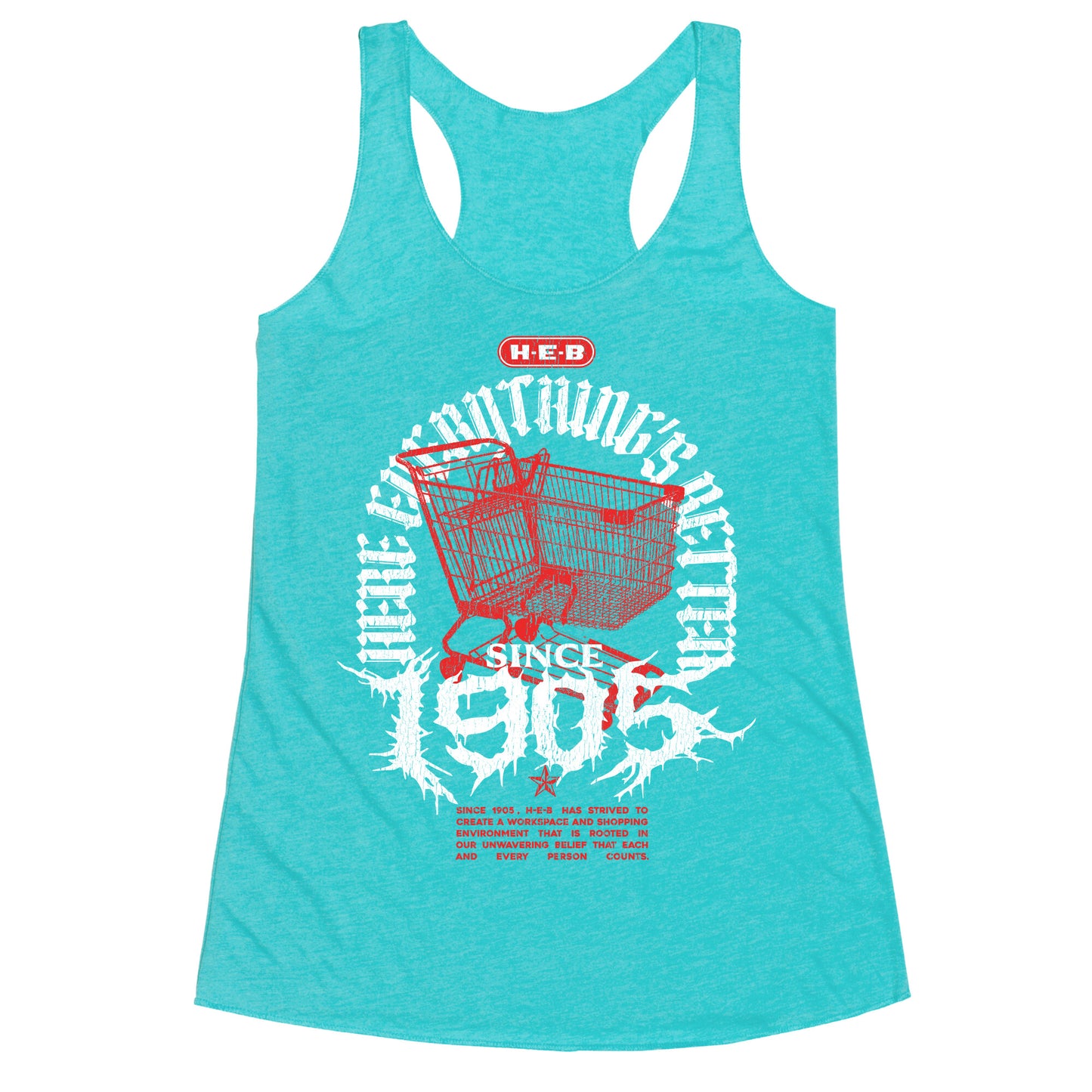 H-E-B Metal Shirt Racerback Tank