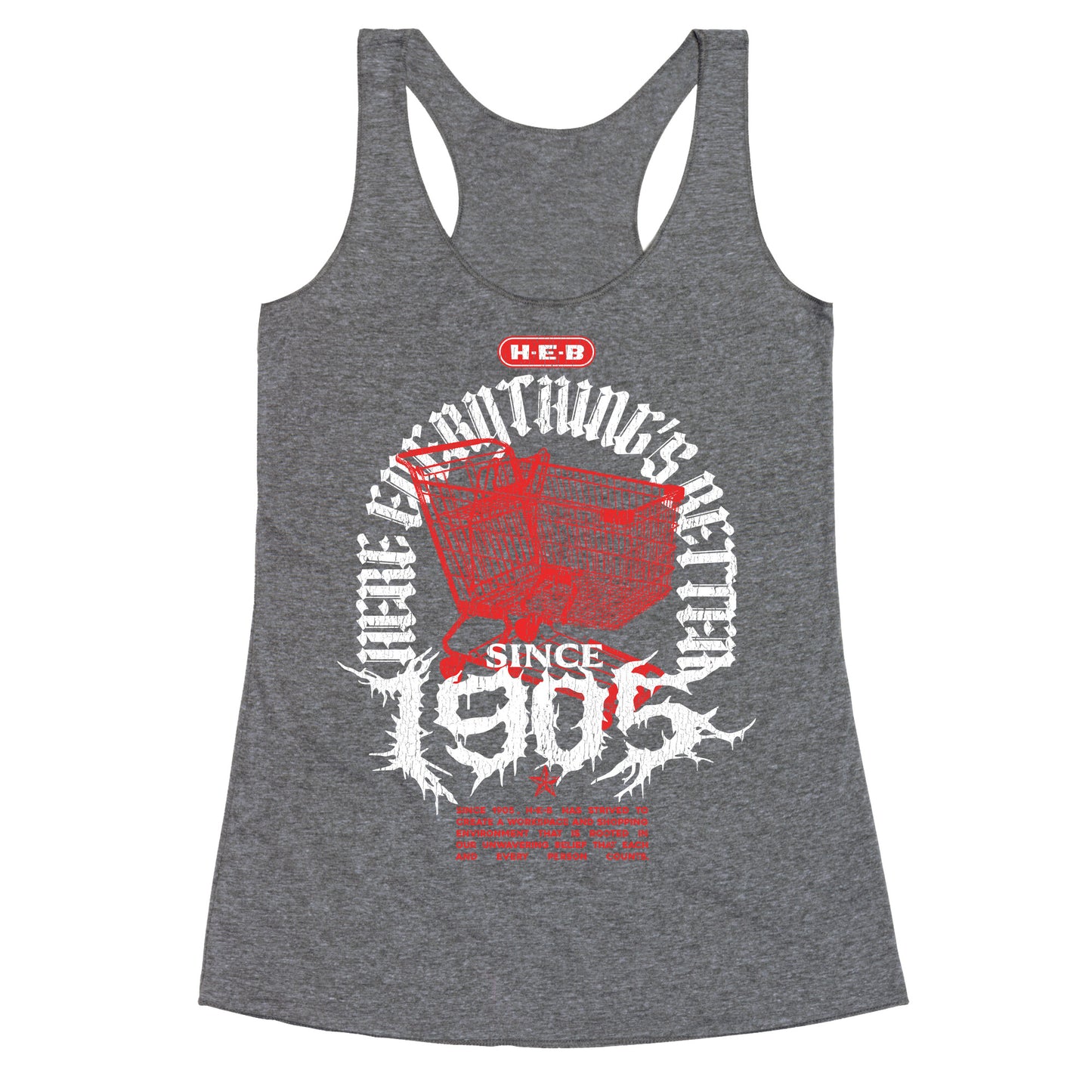 H-E-B Metal Shirt Racerback Tank