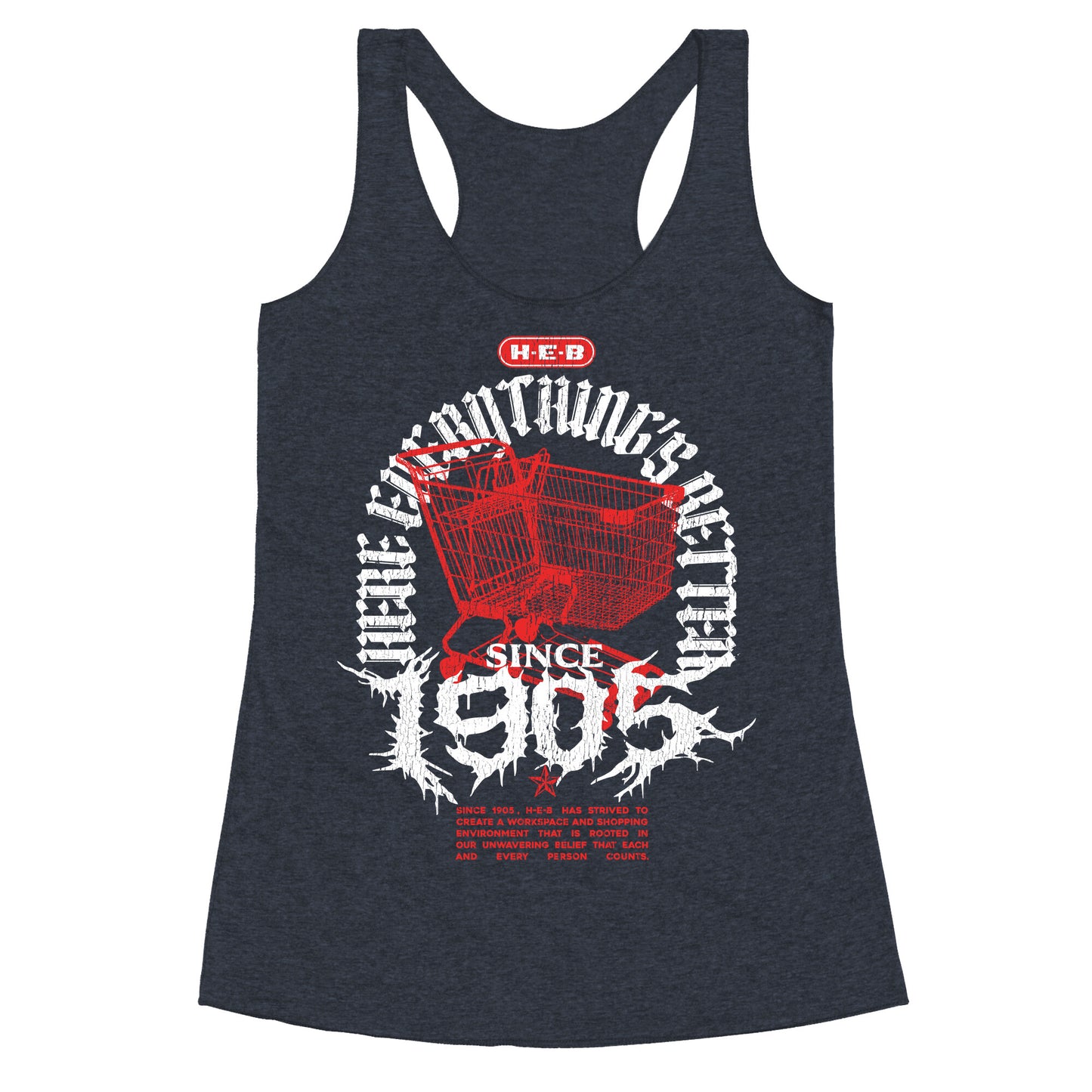H-E-B Metal Shirt Racerback Tank