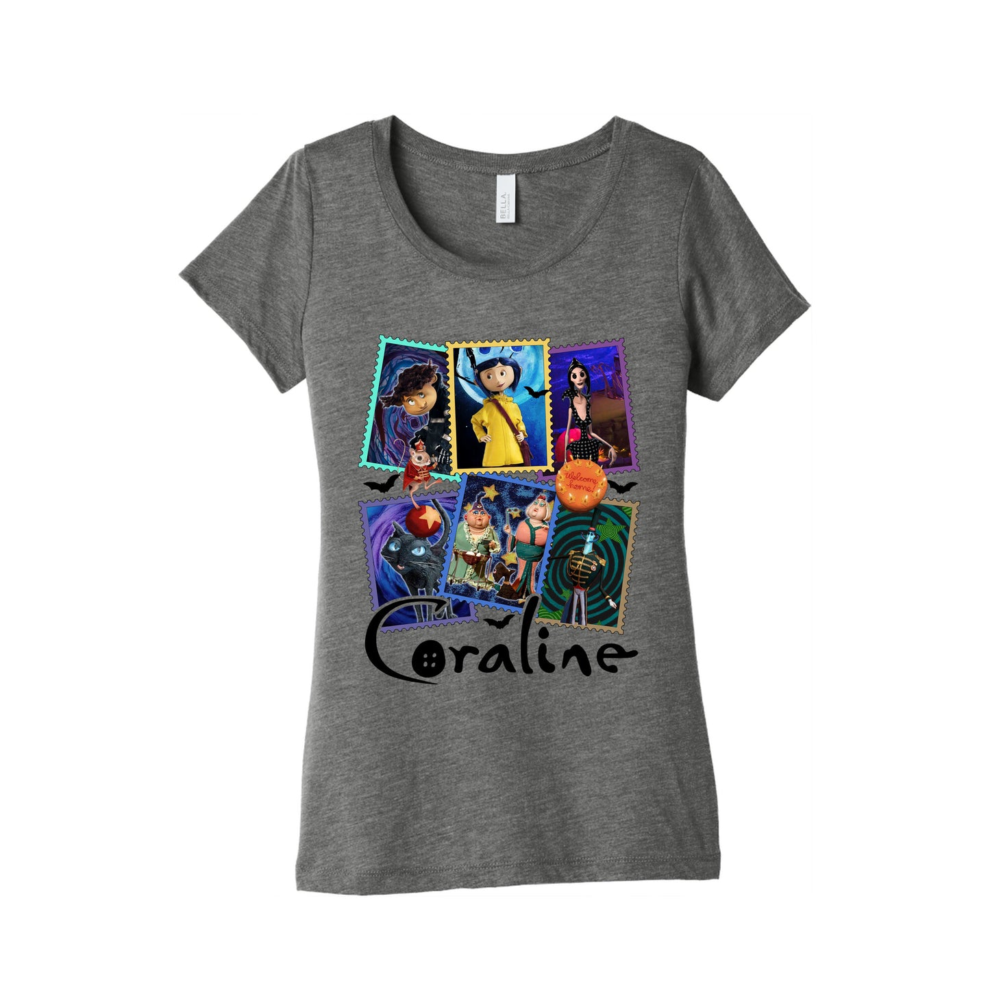 Coraline Shirt Womens Triblend Tee