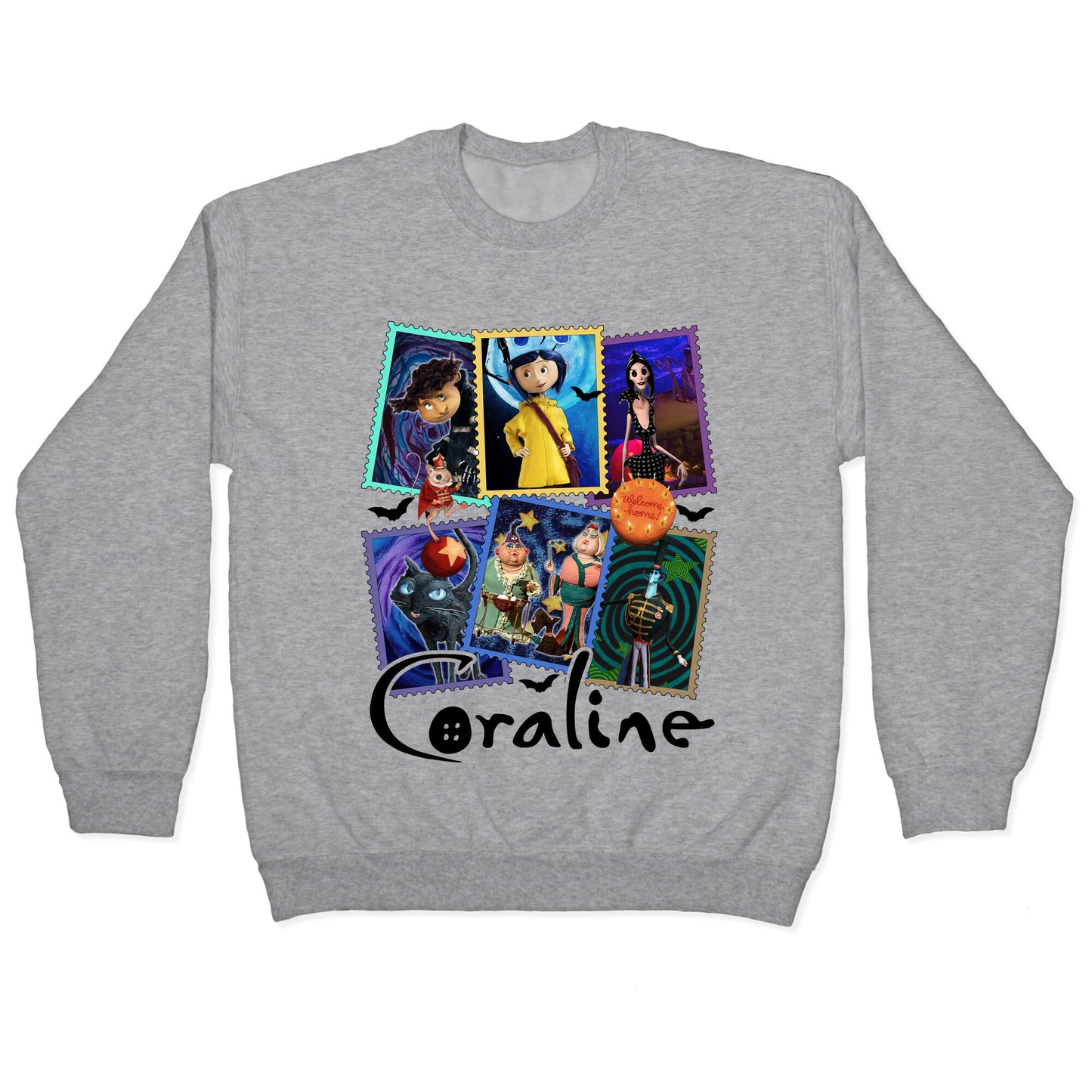 Coraline Shirt Crewneck Sweatshirt
