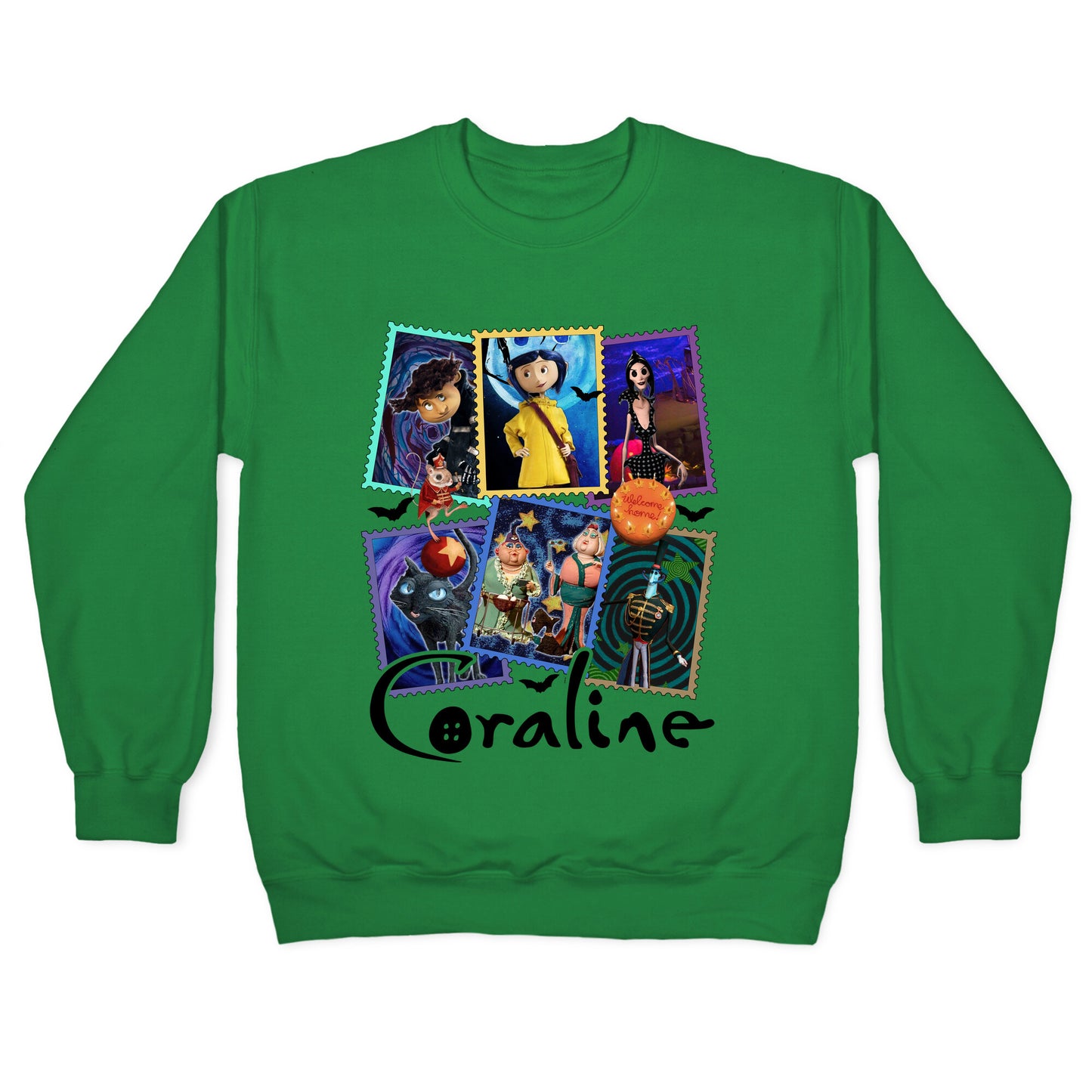 Coraline Shirt Crewneck Sweatshirt