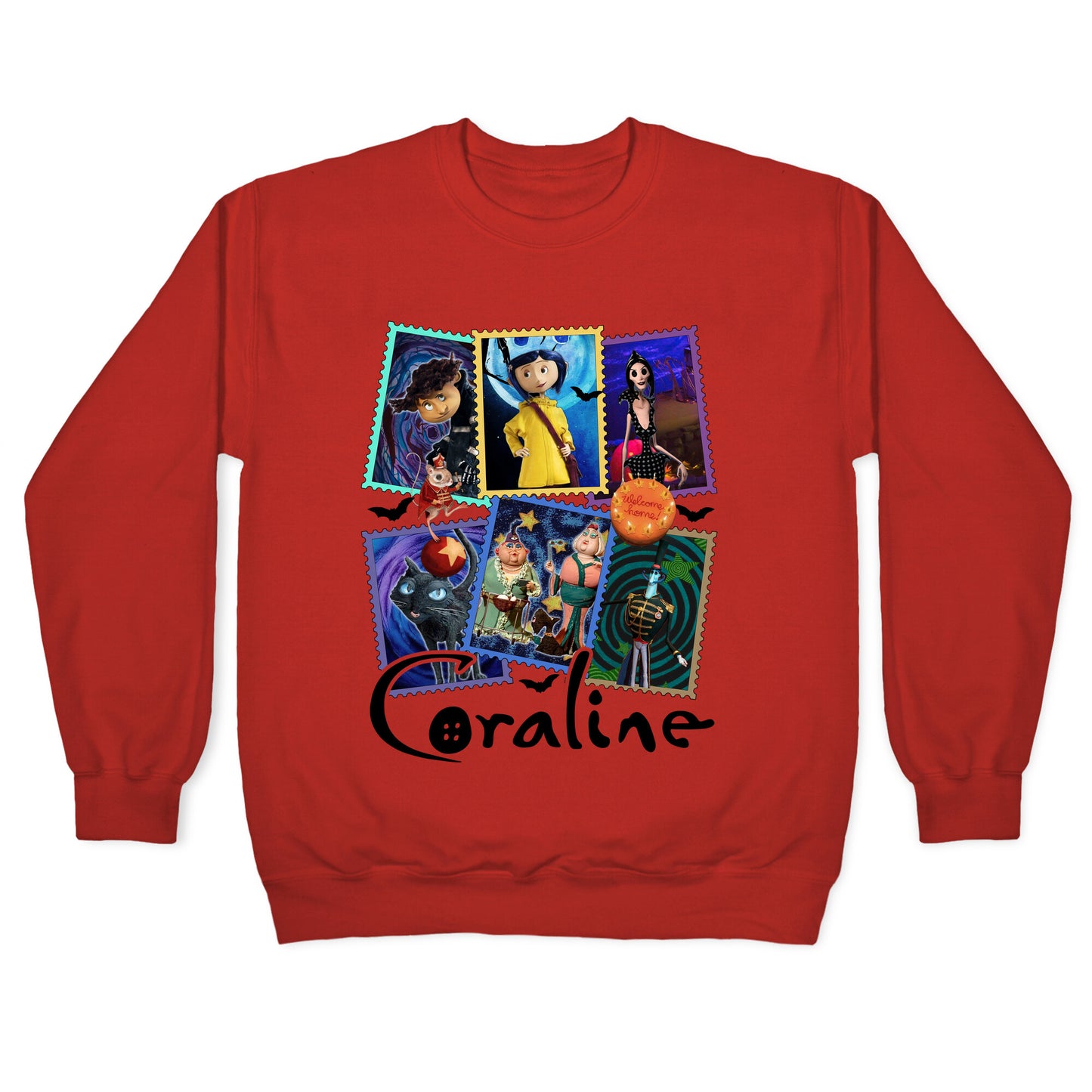 Coraline Shirt Crewneck Sweatshirt