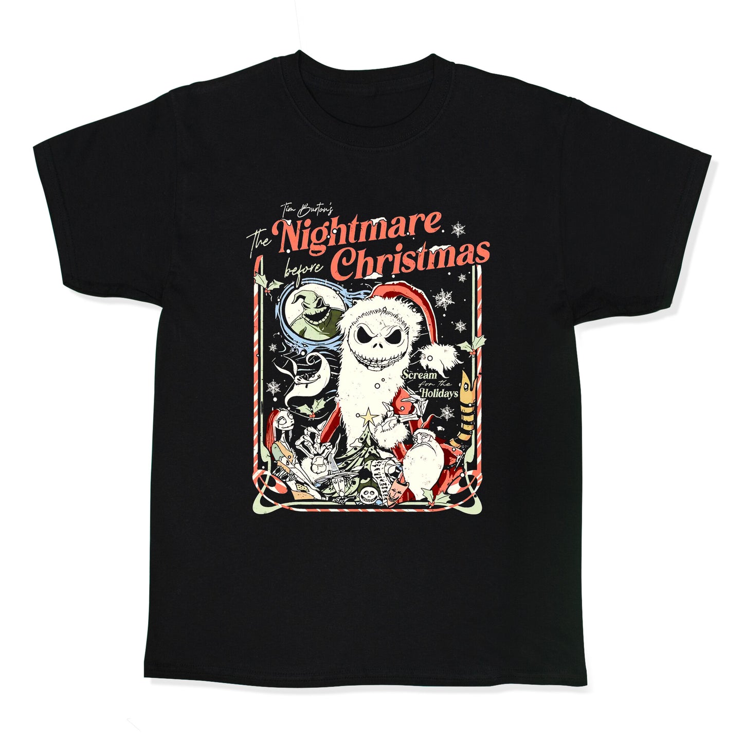 Nightmare Before Christmas Vintage Kids Tee