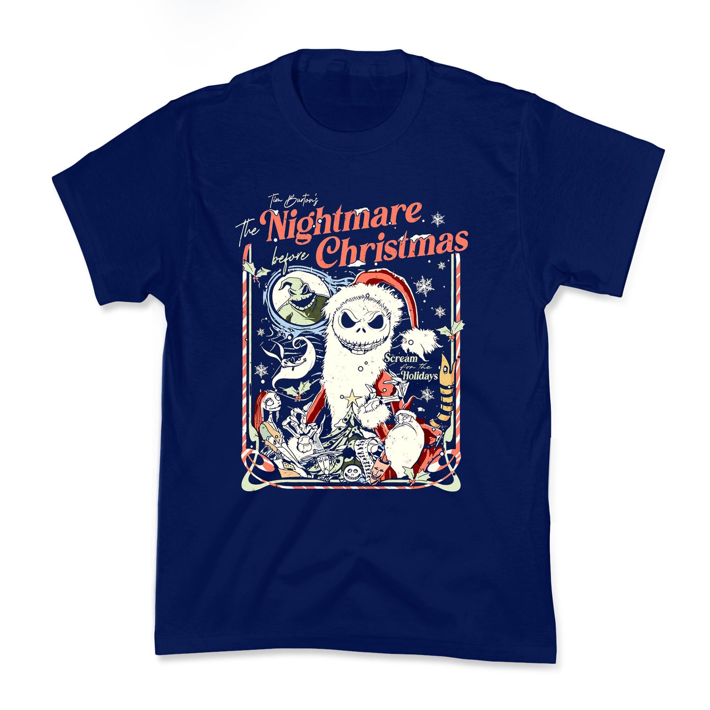 Nightmare Before Christmas Vintage Kids Tee
