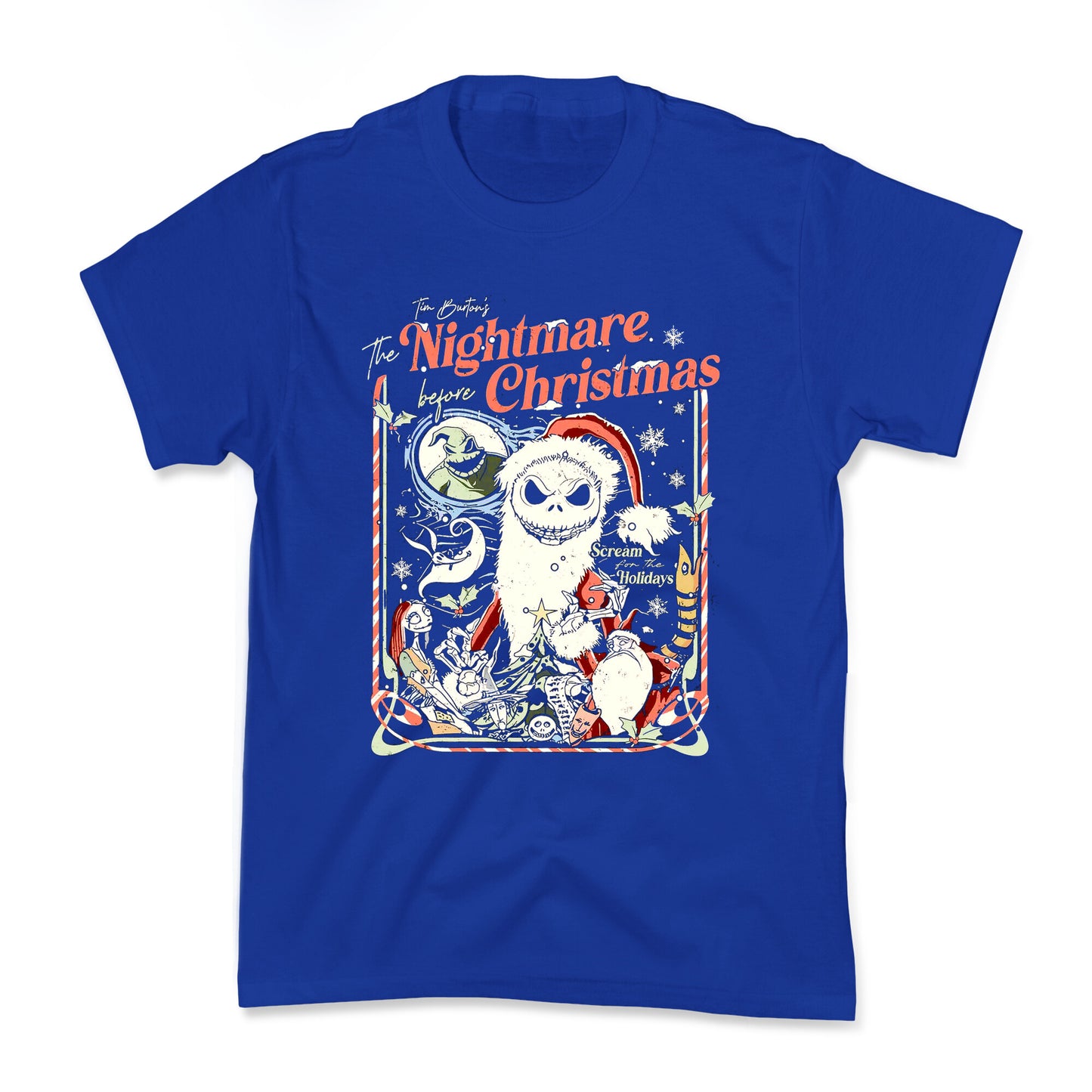 Nightmare Before Christmas Vintage Kids Tee