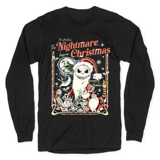 Nightmare Before Christmas Vintage Longsleeve Tee