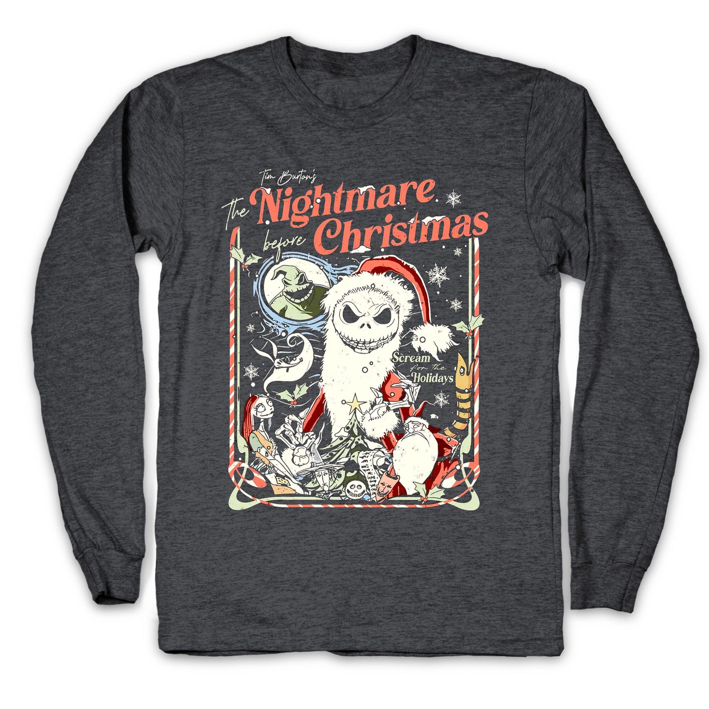 Nightmare Before Christmas Vintage Longsleeve Tee
