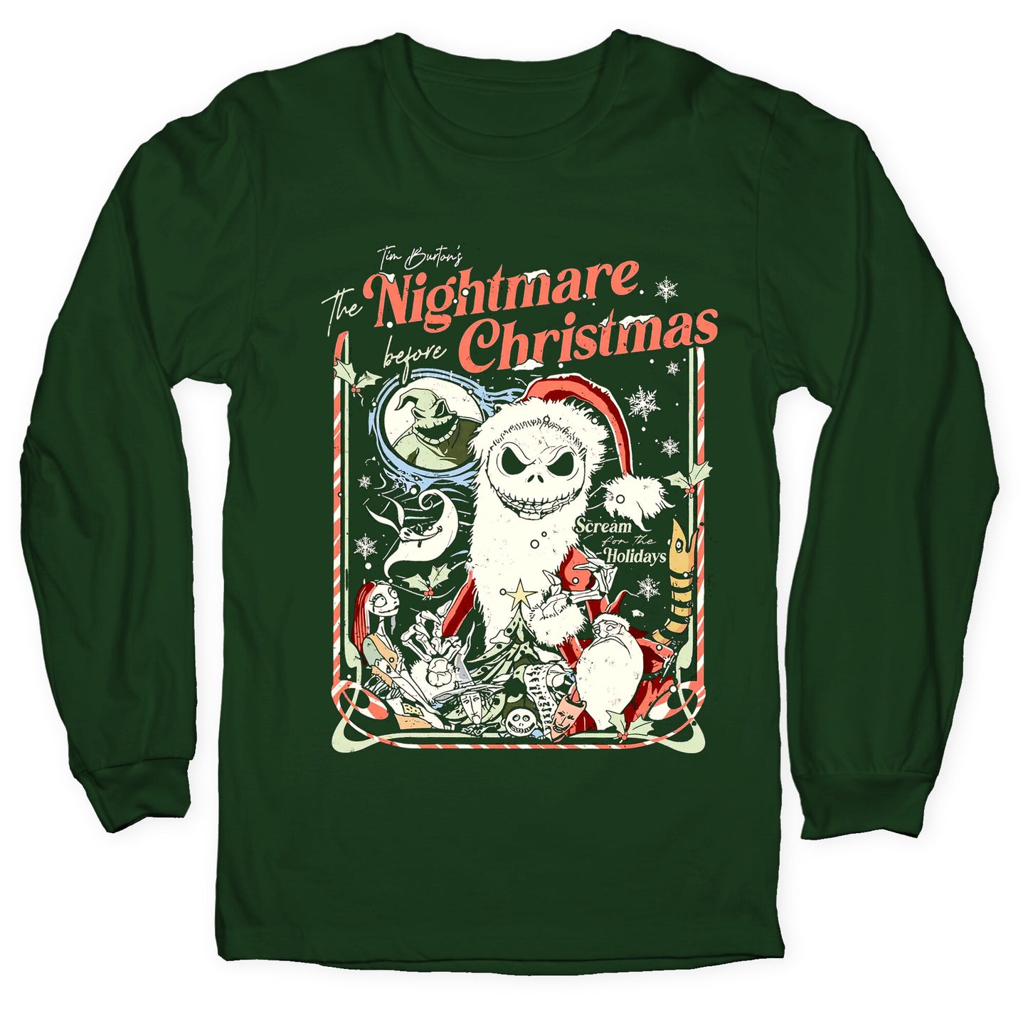 Nightmare Before Christmas Vintage Longsleeve Tee
