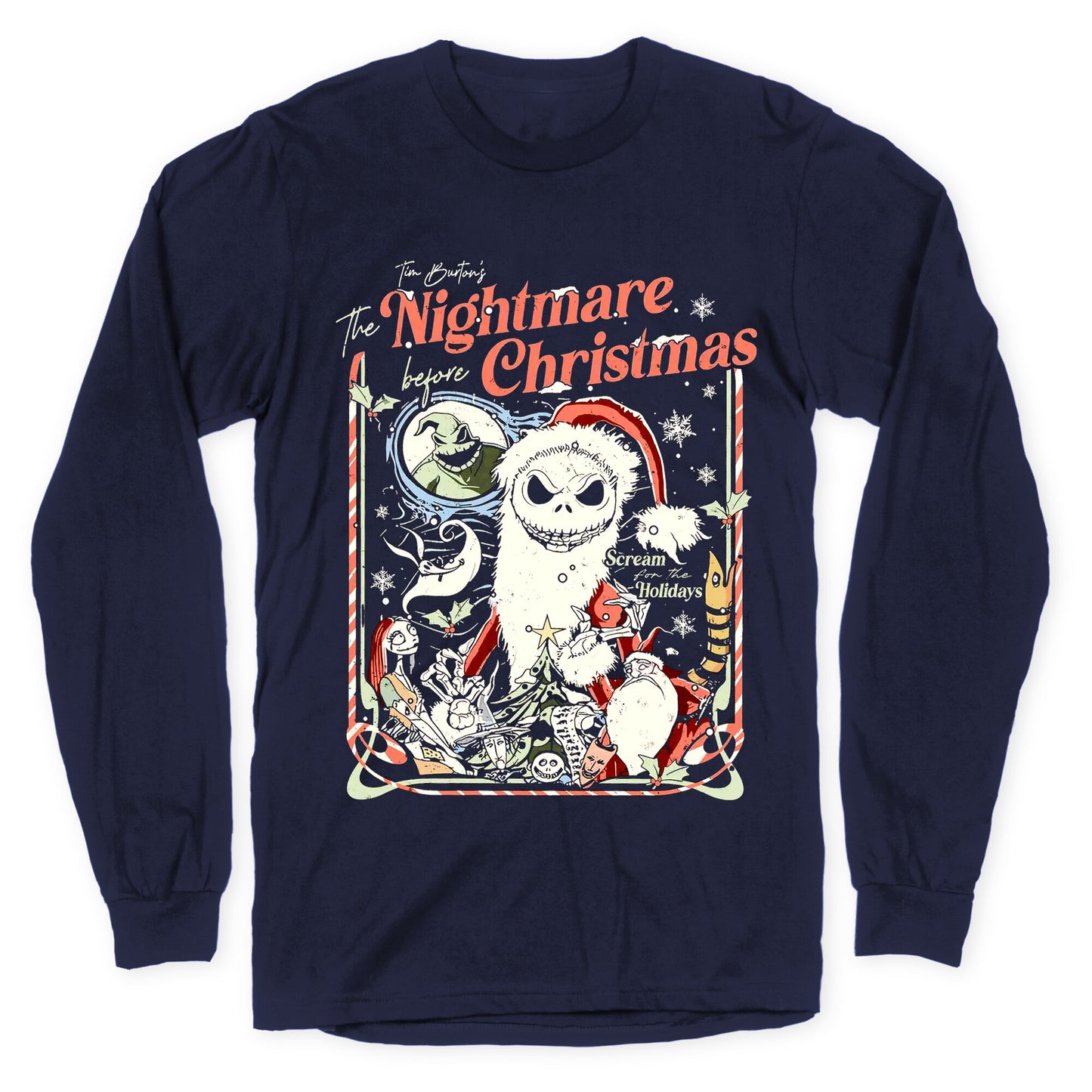 Nightmare Before Christmas Vintage Longsleeve Tee