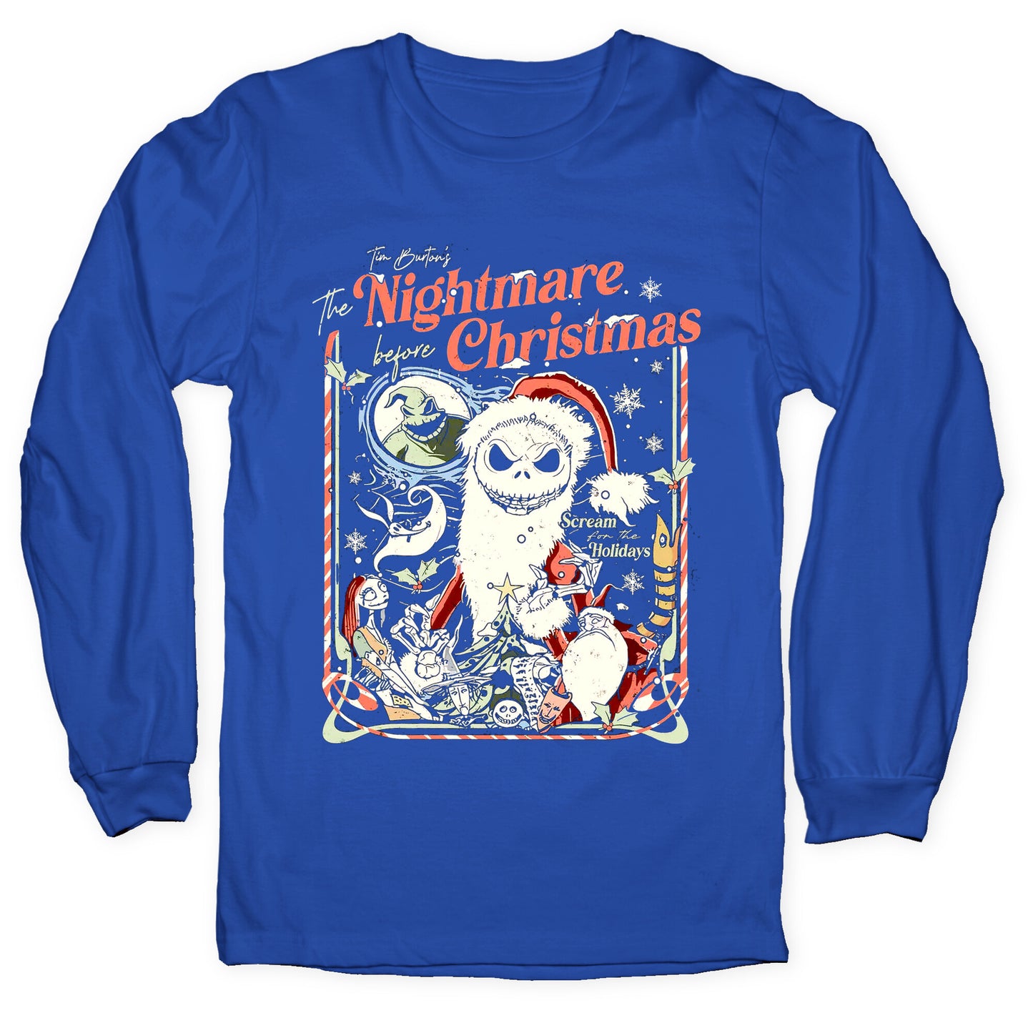 Nightmare Before Christmas Vintage Longsleeve Tee