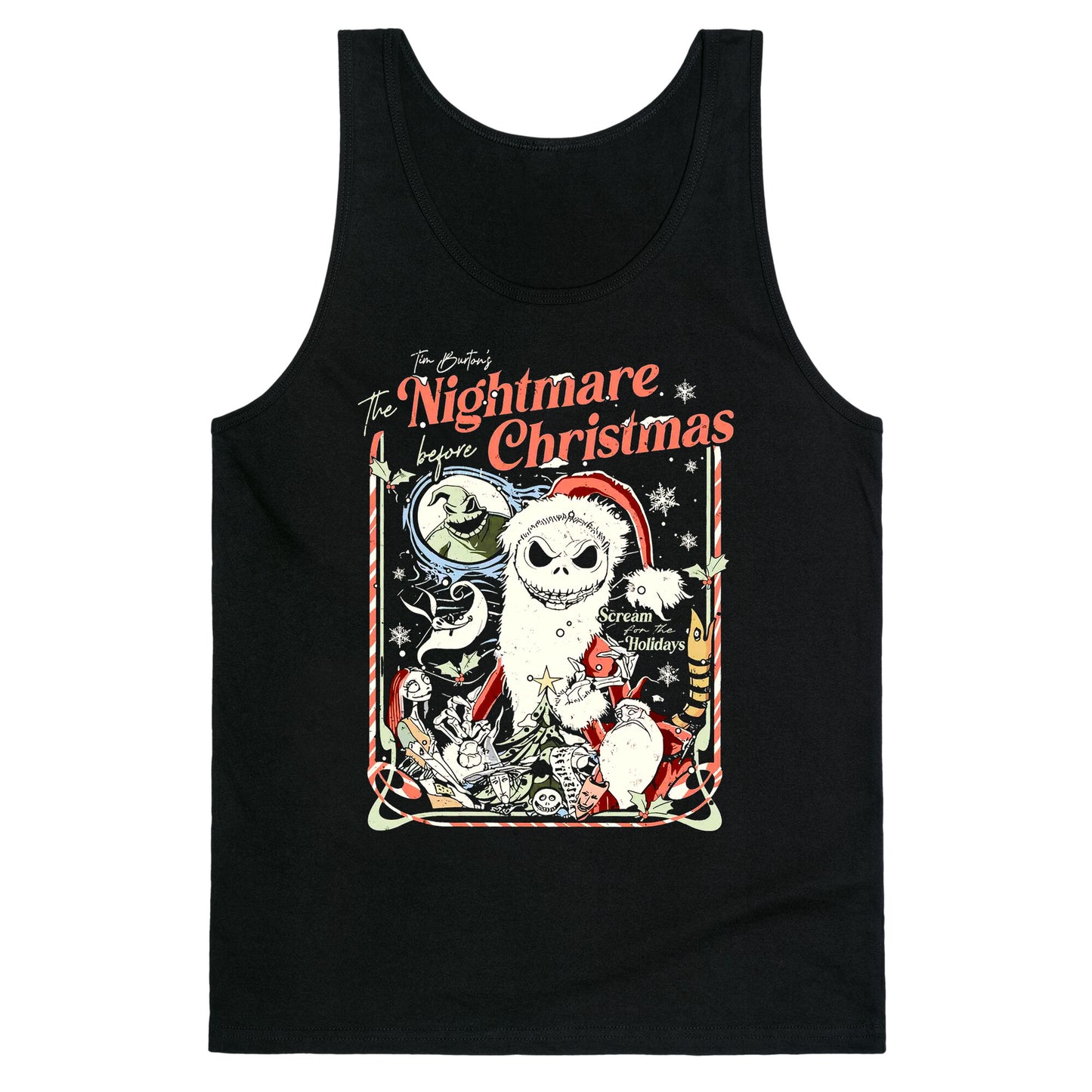 Nightmare Before Christmas Vintage Tank Top