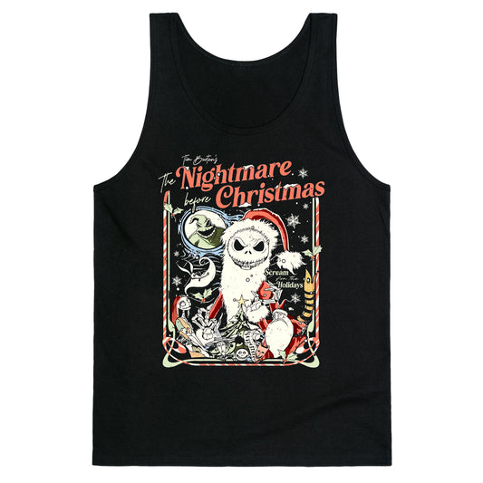 Nightmare Before Christmas Vintage Tank Top