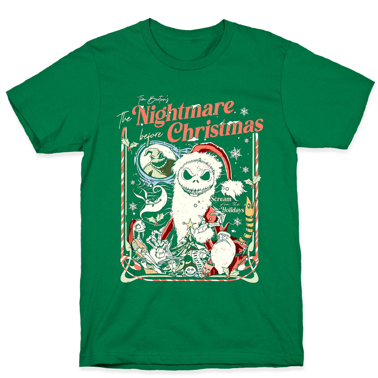Nightmare Before Christmas Vintage T-Shirt