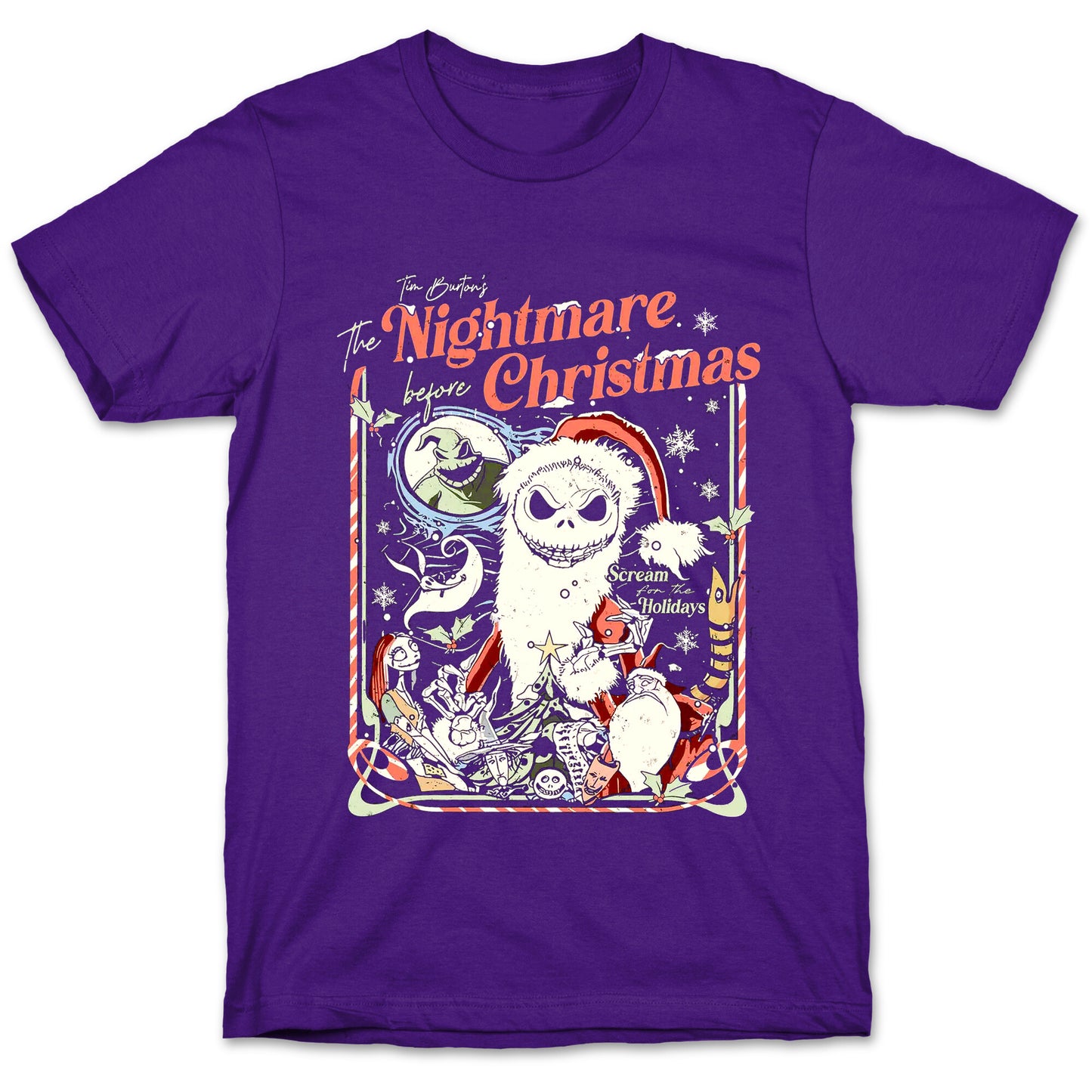 Nightmare Before Christmas Vintage T-Shirt