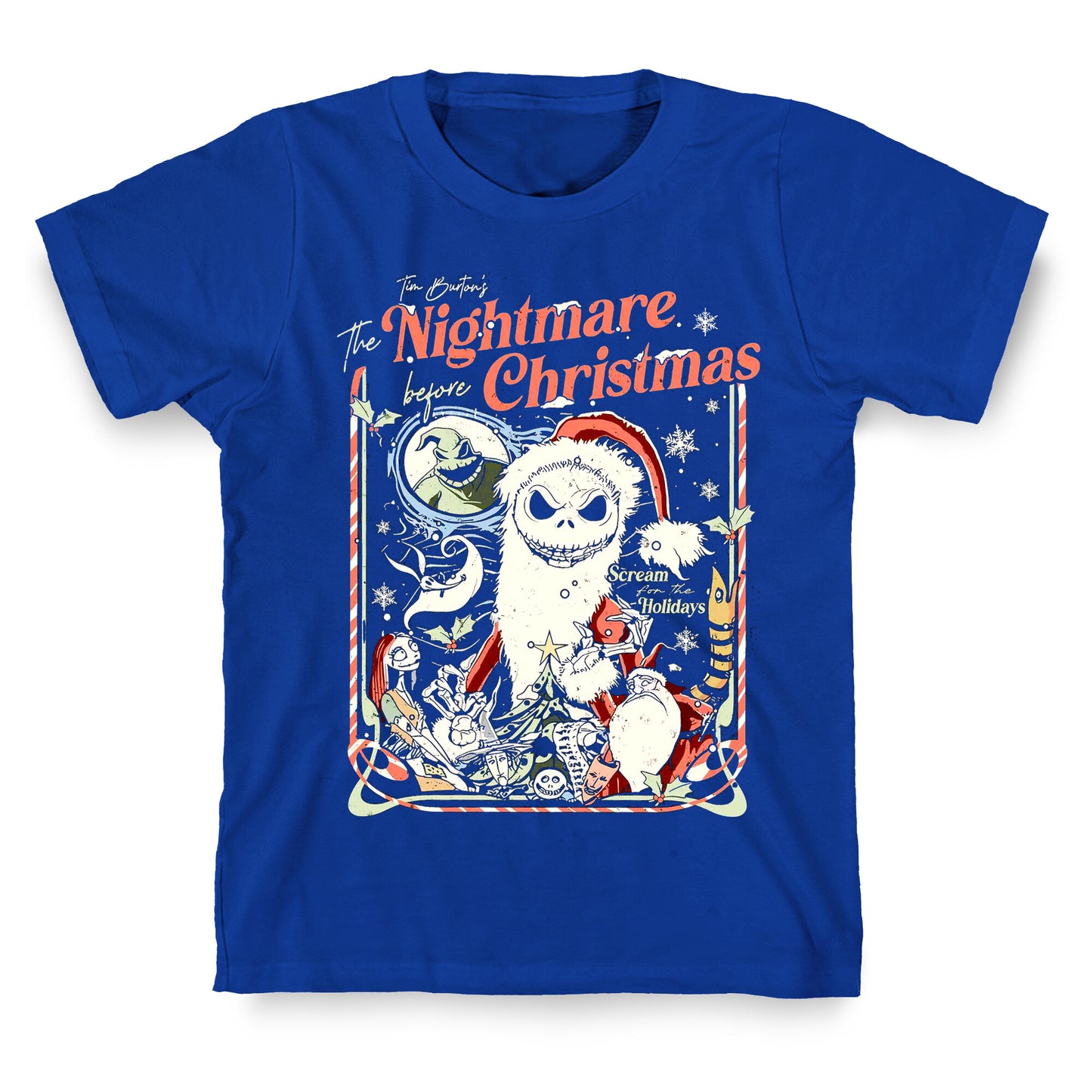 Nightmare Before Christmas Vintage T-Shirt
