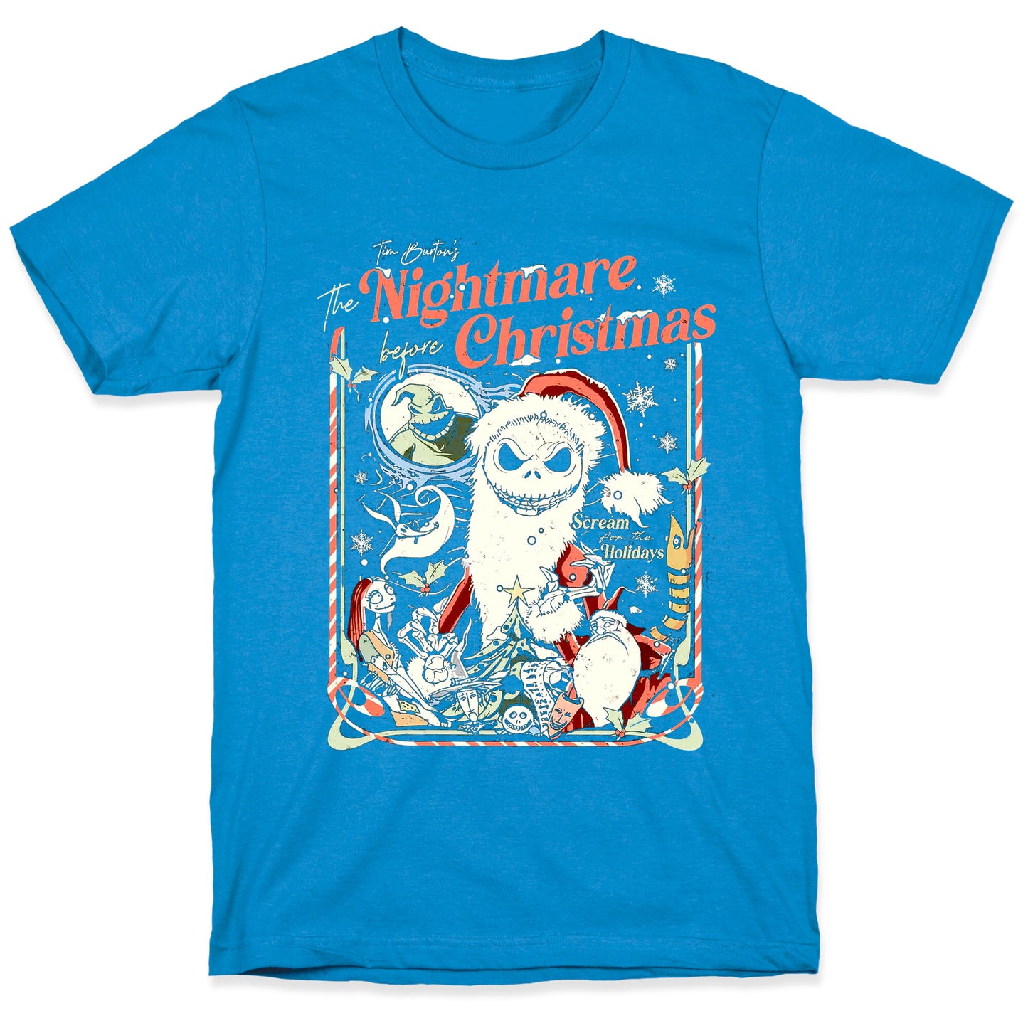 Nightmare Before Christmas Vintage T-Shirt