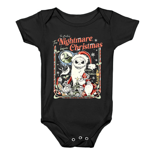 Nightmare Before Christmas Vintage Baby One-Piece