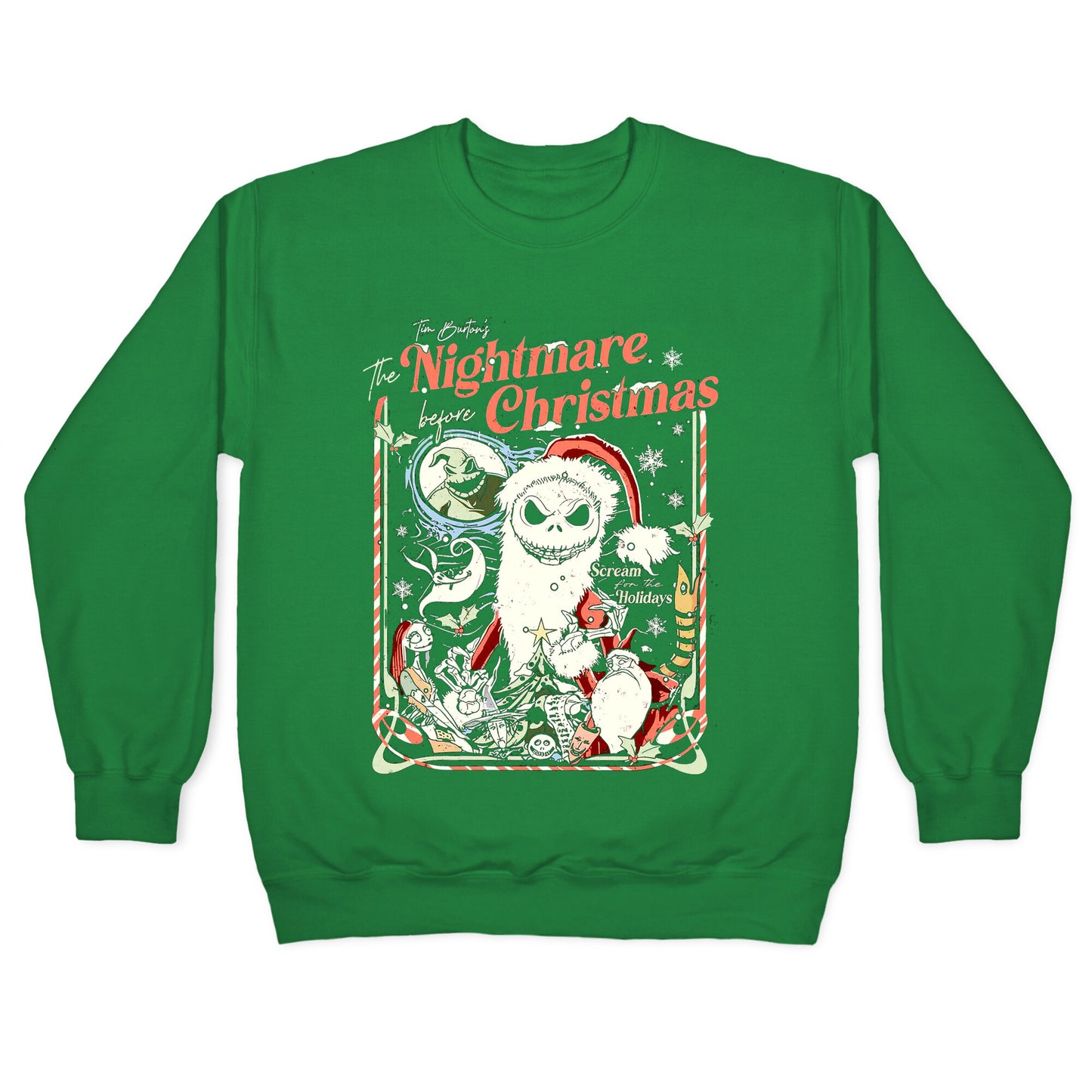 Nightmare Before Christmas Vintage Crewneck Sweatshirt