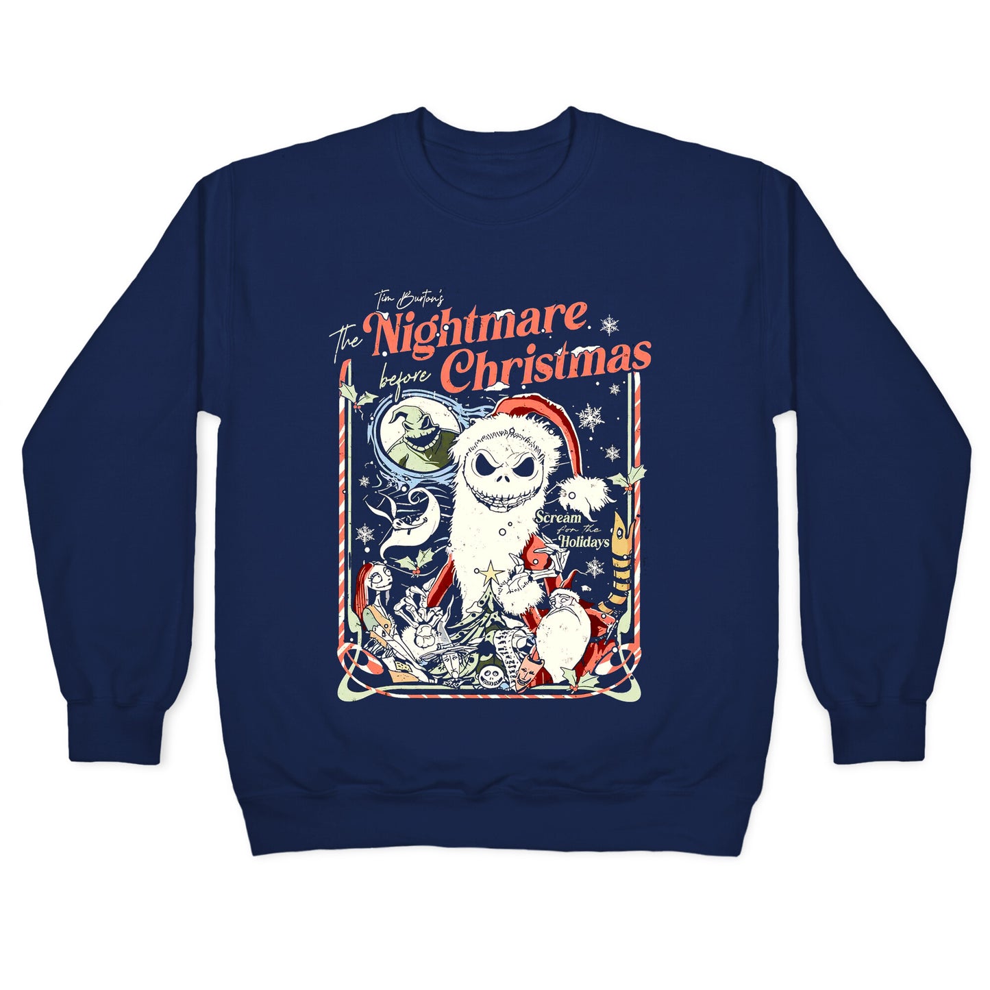 Nightmare Before Christmas Vintage Crewneck Sweatshirt