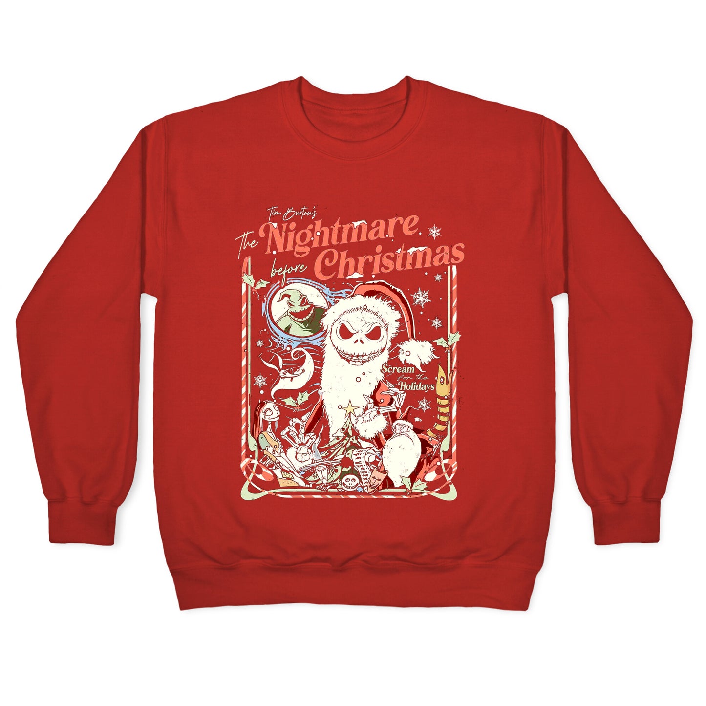 Nightmare Before Christmas Vintage Crewneck Sweatshirt
