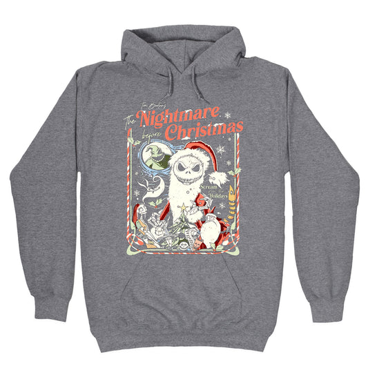 Nightmare Before Christmas Vintage Hoodie