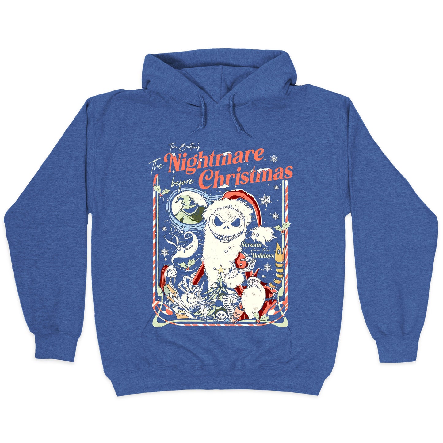 Nightmare Before Christmas Vintage Hoodie