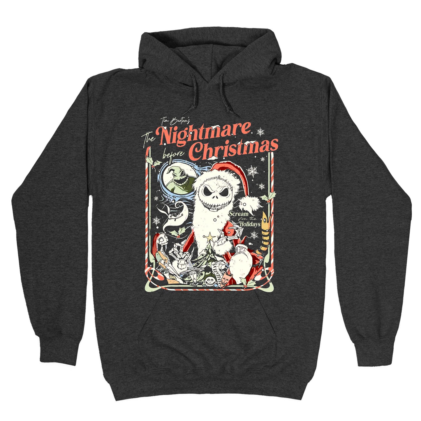 Nightmare Before Christmas Vintage Hoodie