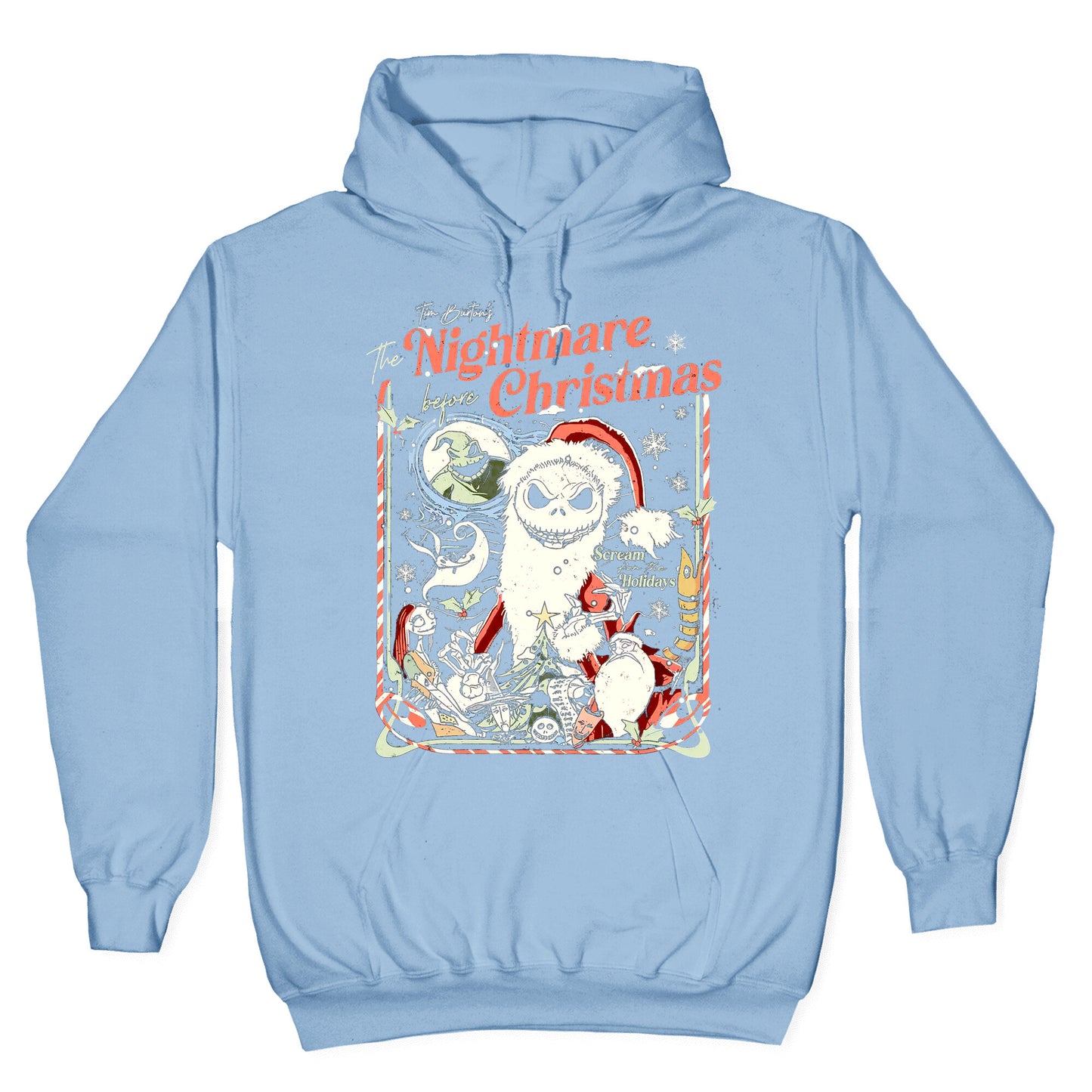 Nightmare Before Christmas Vintage Hoodie