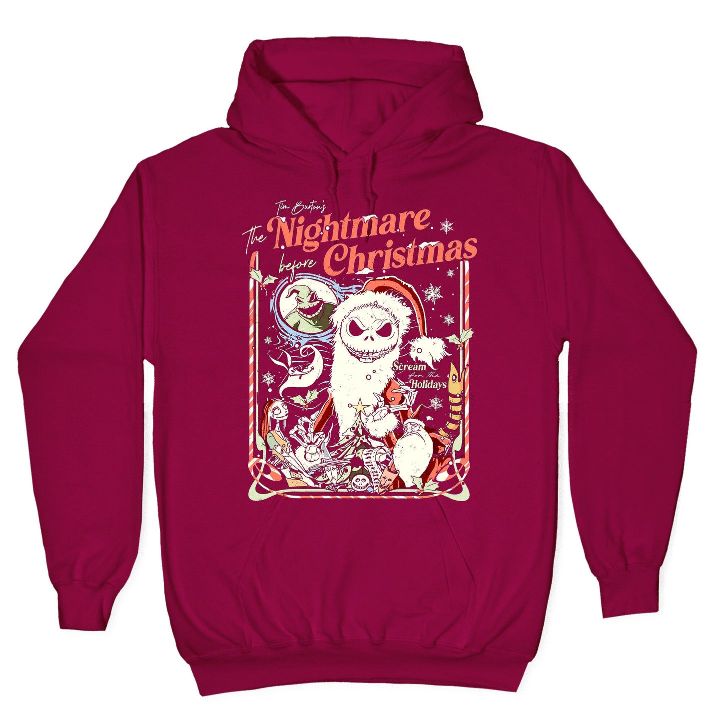 Nightmare Before Christmas Vintage Hoodie