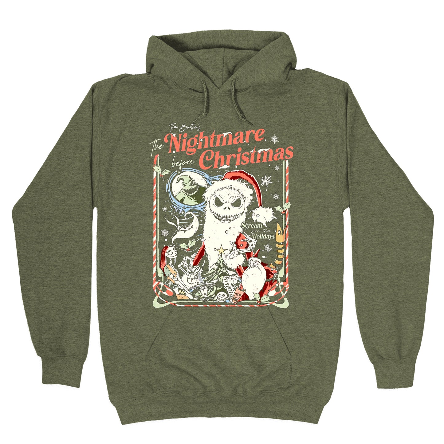 Nightmare Before Christmas Vintage Hoodie