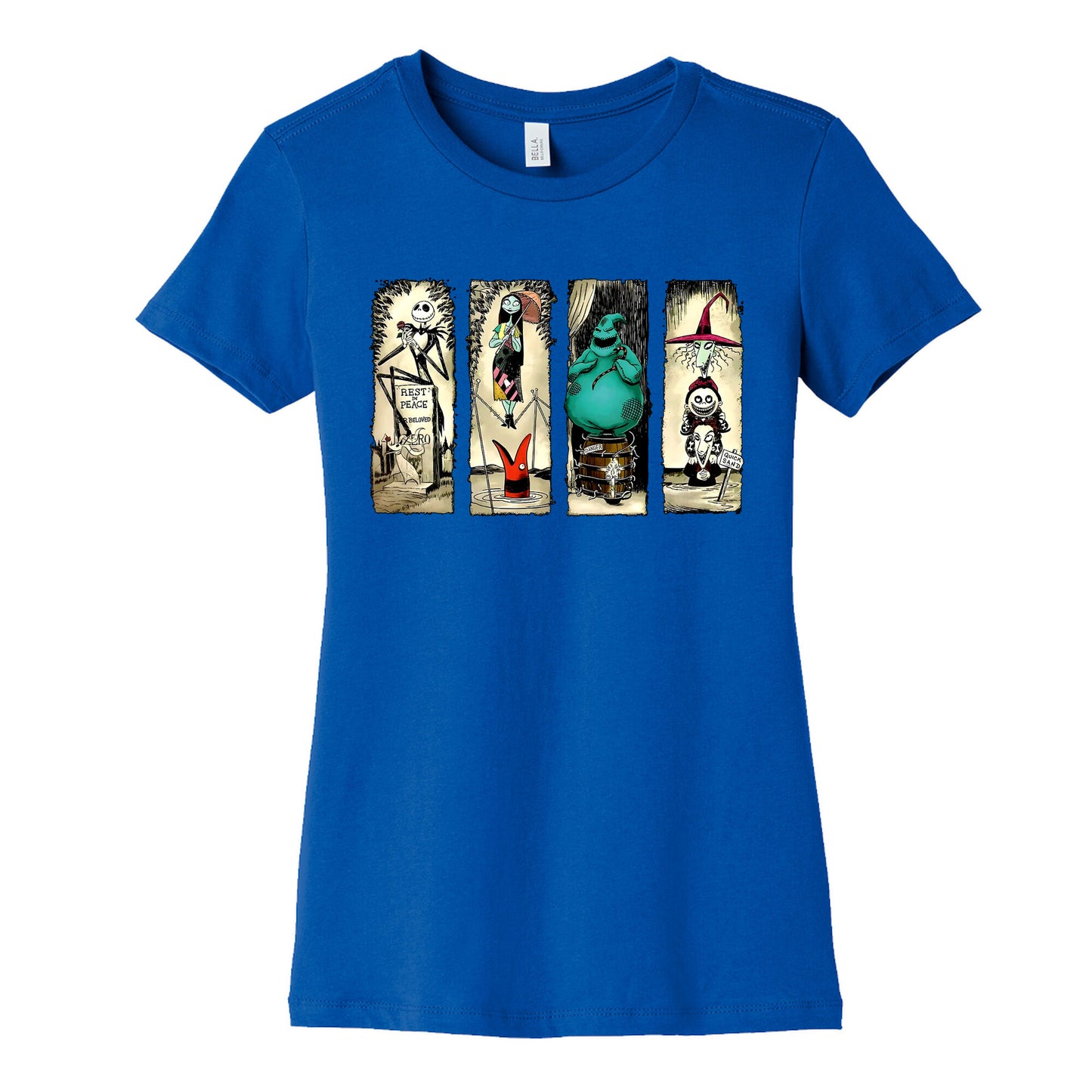 Nightmare Before Christmas Womens Cotton Tee
