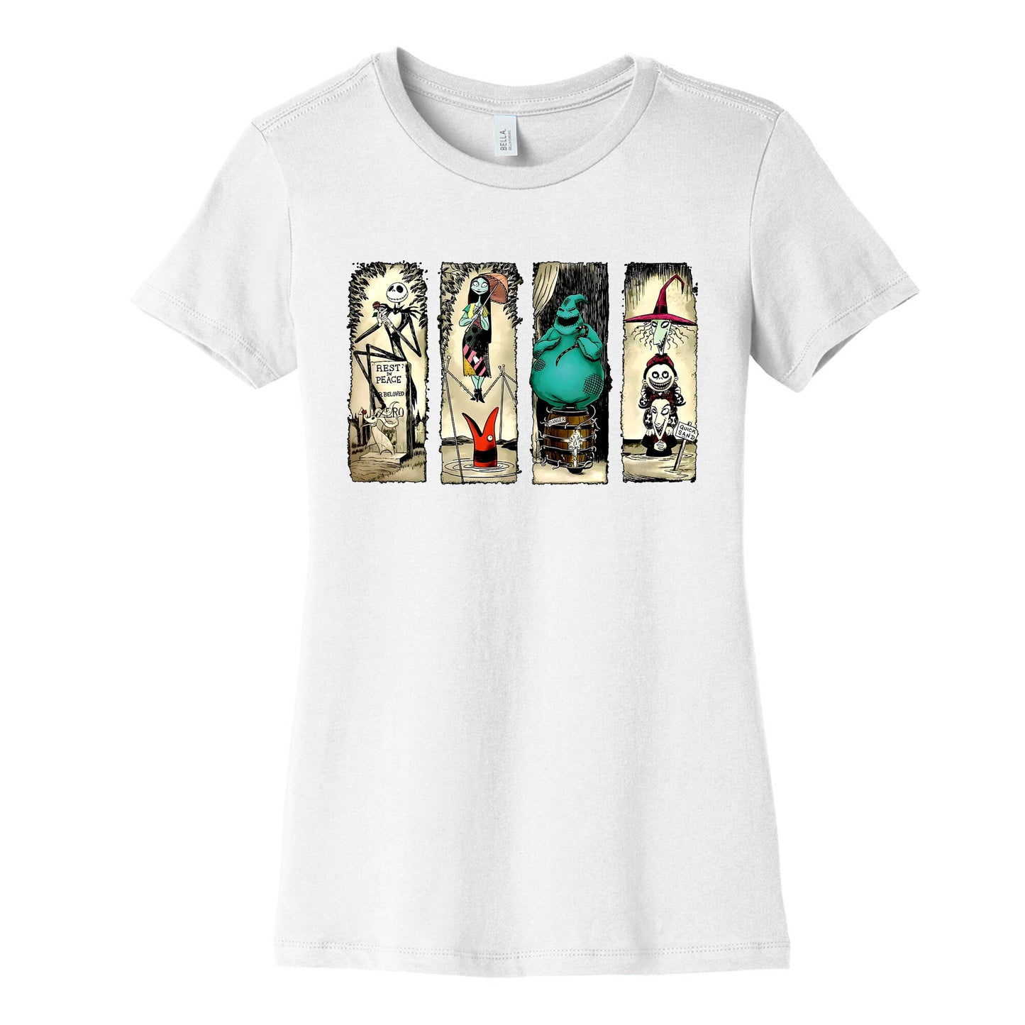 Nightmare Before Christmas Womens Cotton Tee