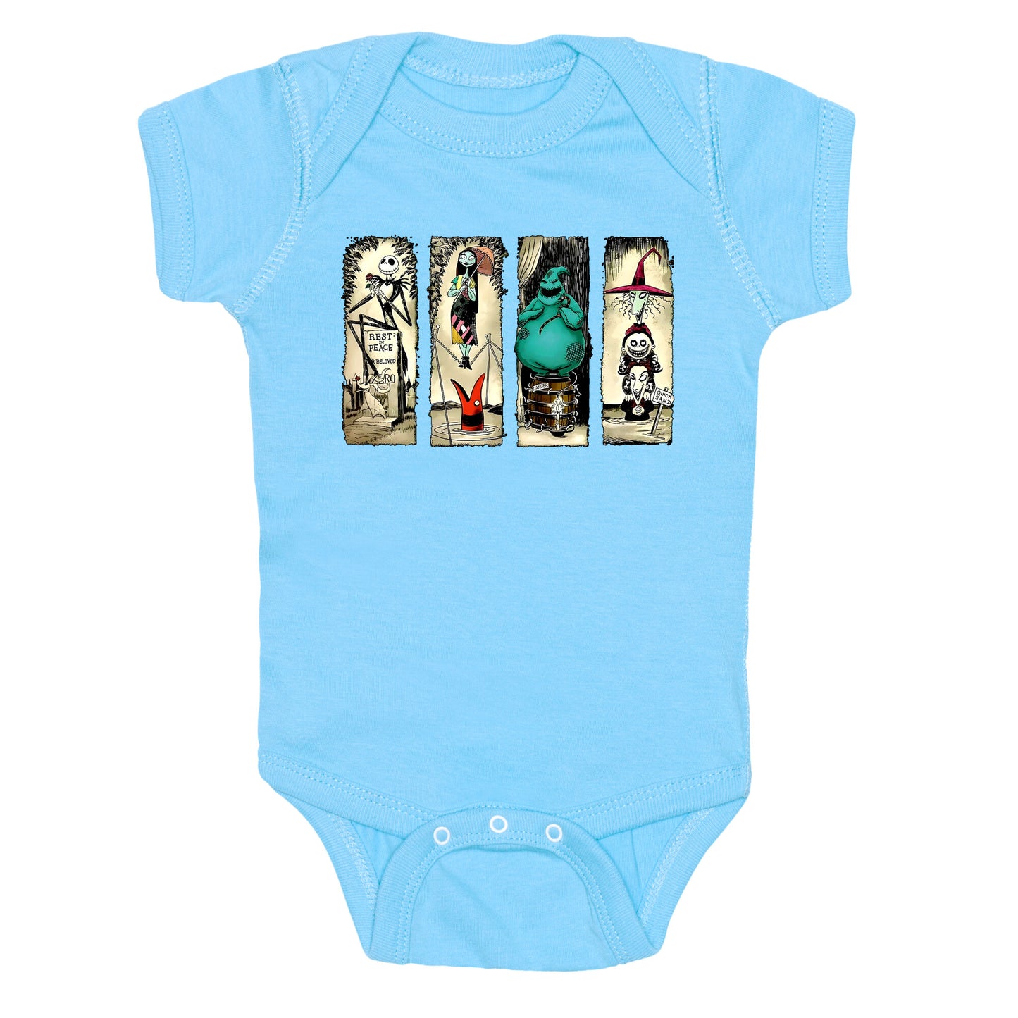 Nightmare Before Christmas Baby One-Piece
