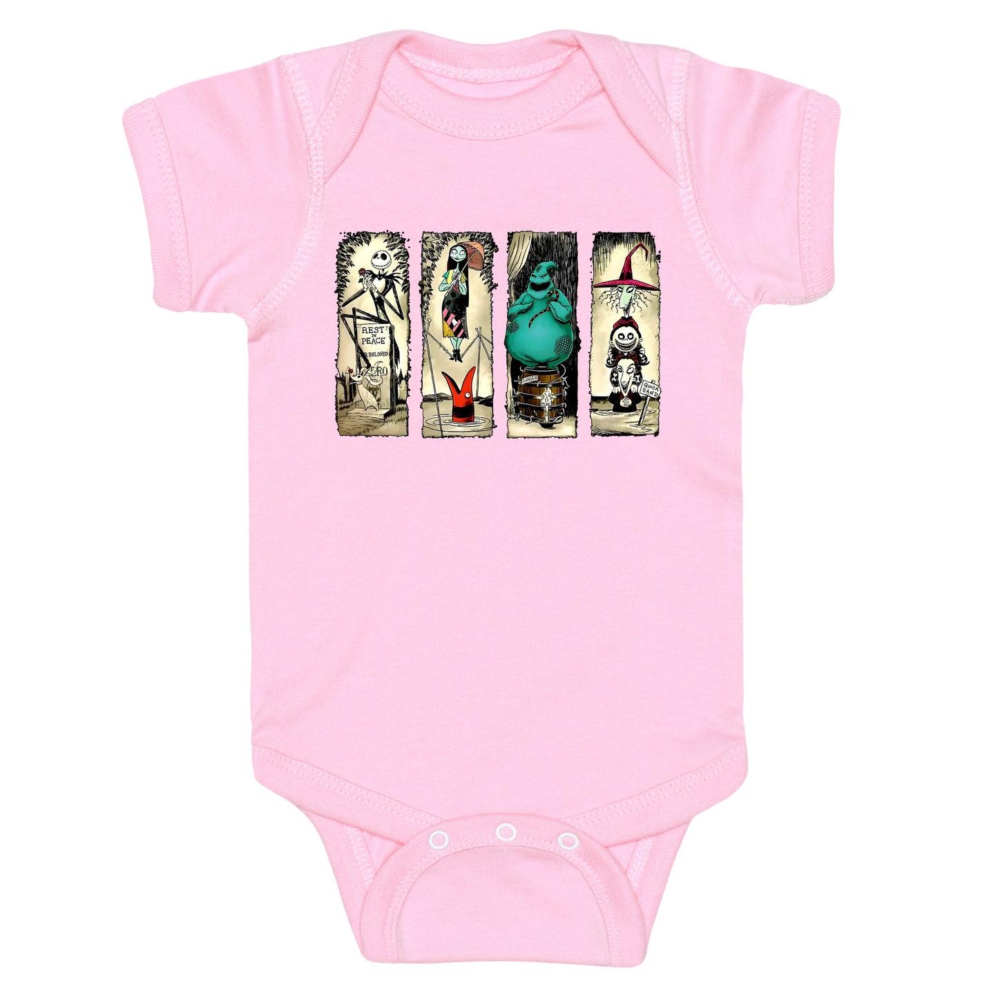 Nightmare Before Christmas Baby One-Piece