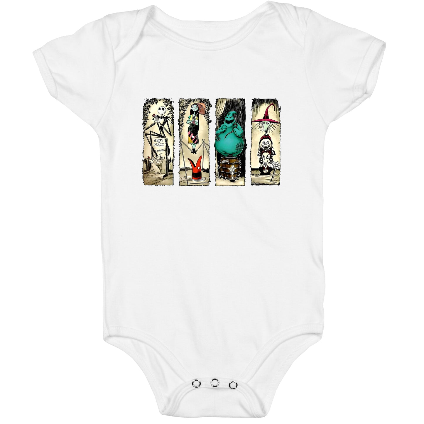 Nightmare Before Christmas Baby One-Piece
