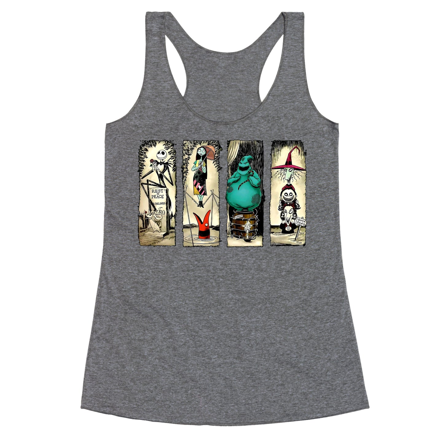Nightmare Before Christmas Racerback Tank