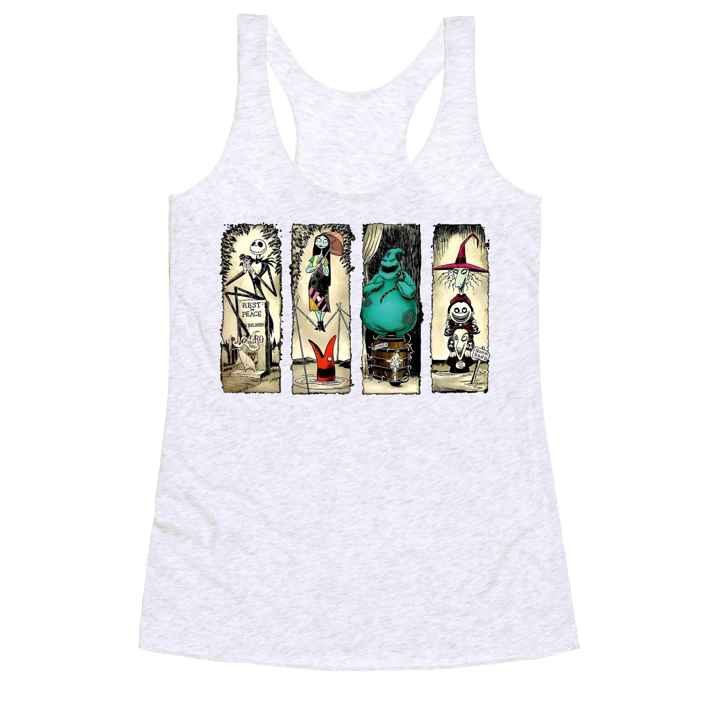 Nightmare Before Christmas Racerback Tank