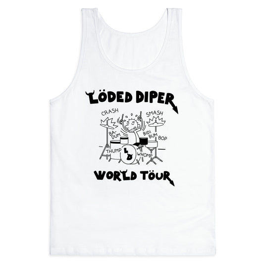 Loded Diper World Tour Tank Top