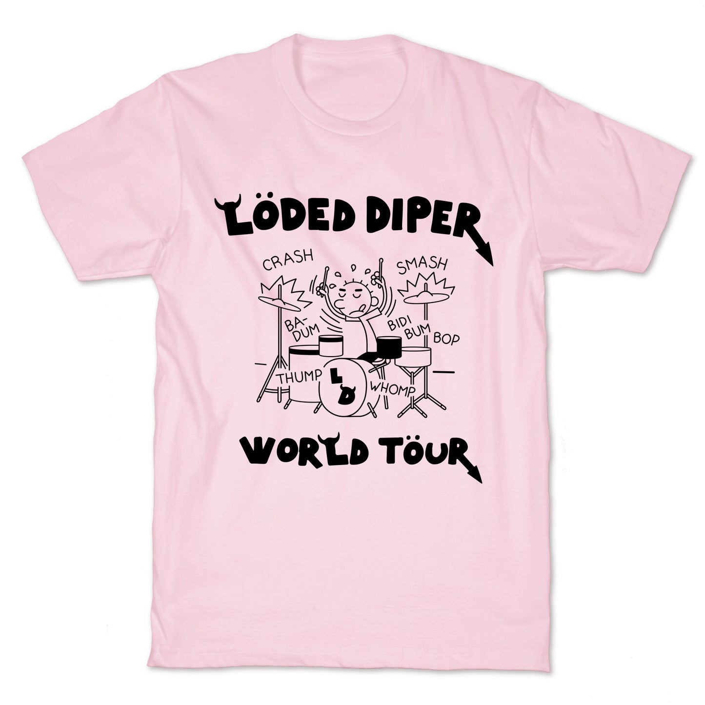 Loded Diper World Tour T-Shirt