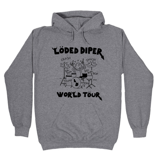 Loded Diper World Tour Hoodie