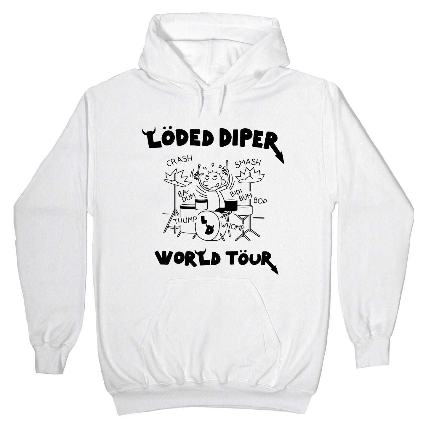 Loded Diper World Tour Hoodie