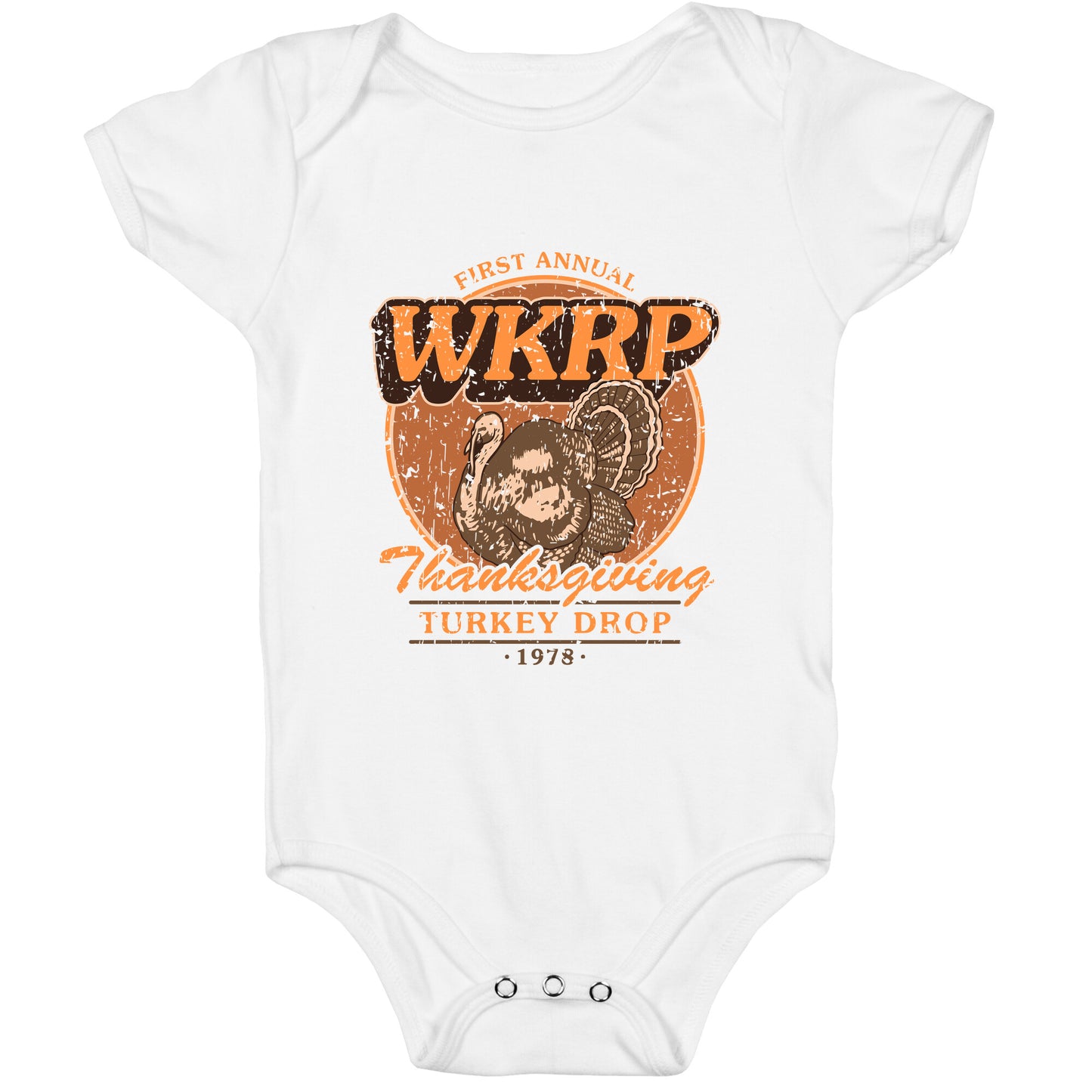 Turkey Drop Baby One-Piece