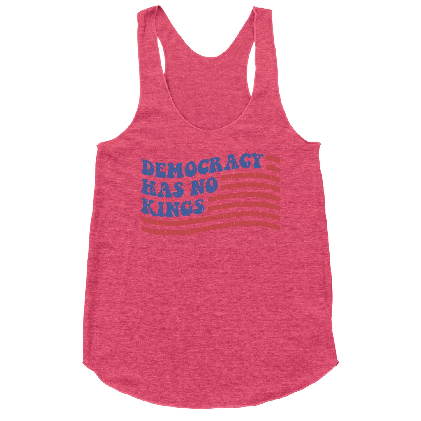 Democracy Has No Kings Racerback Tank